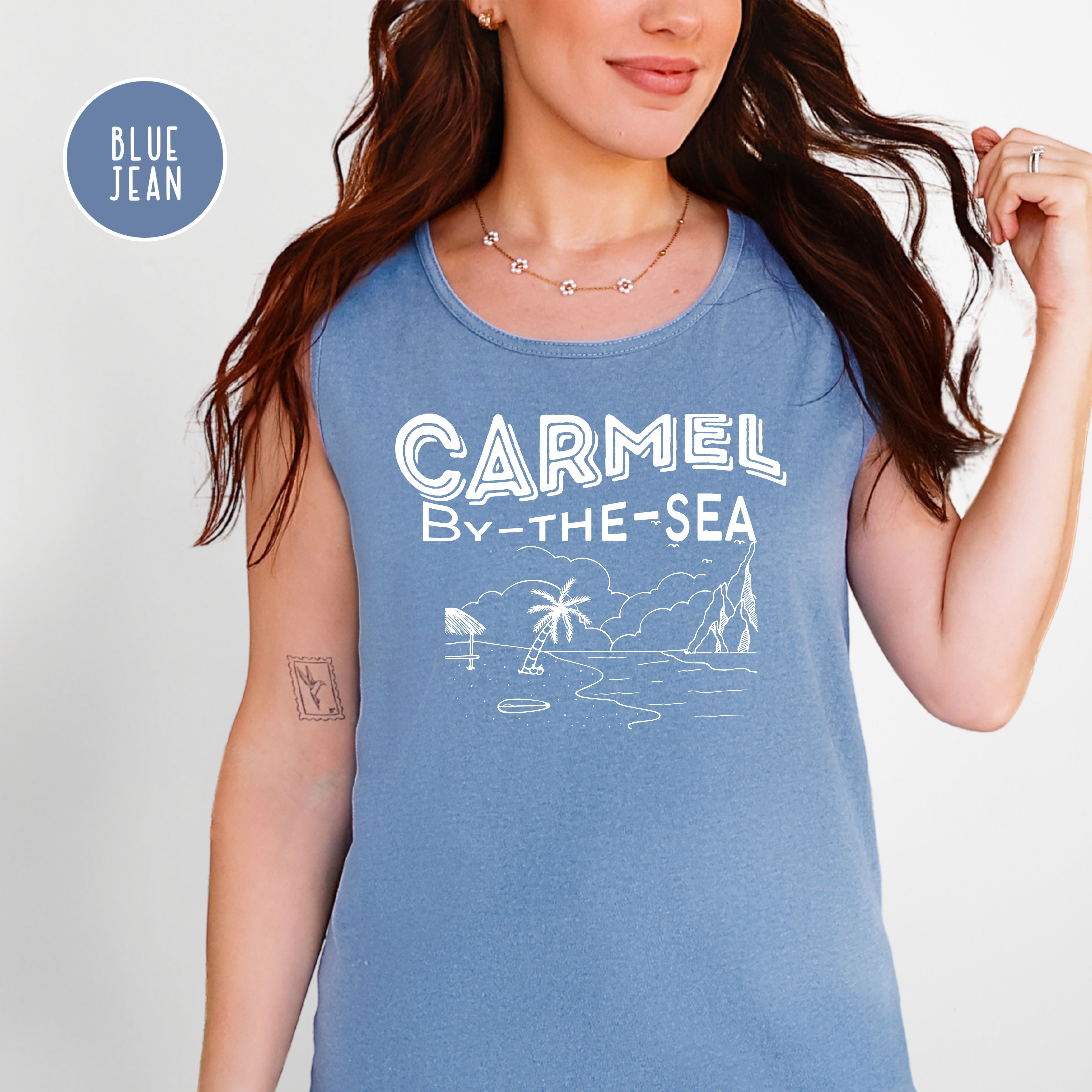Carmel By The Sea Comfort Colors Tank Top