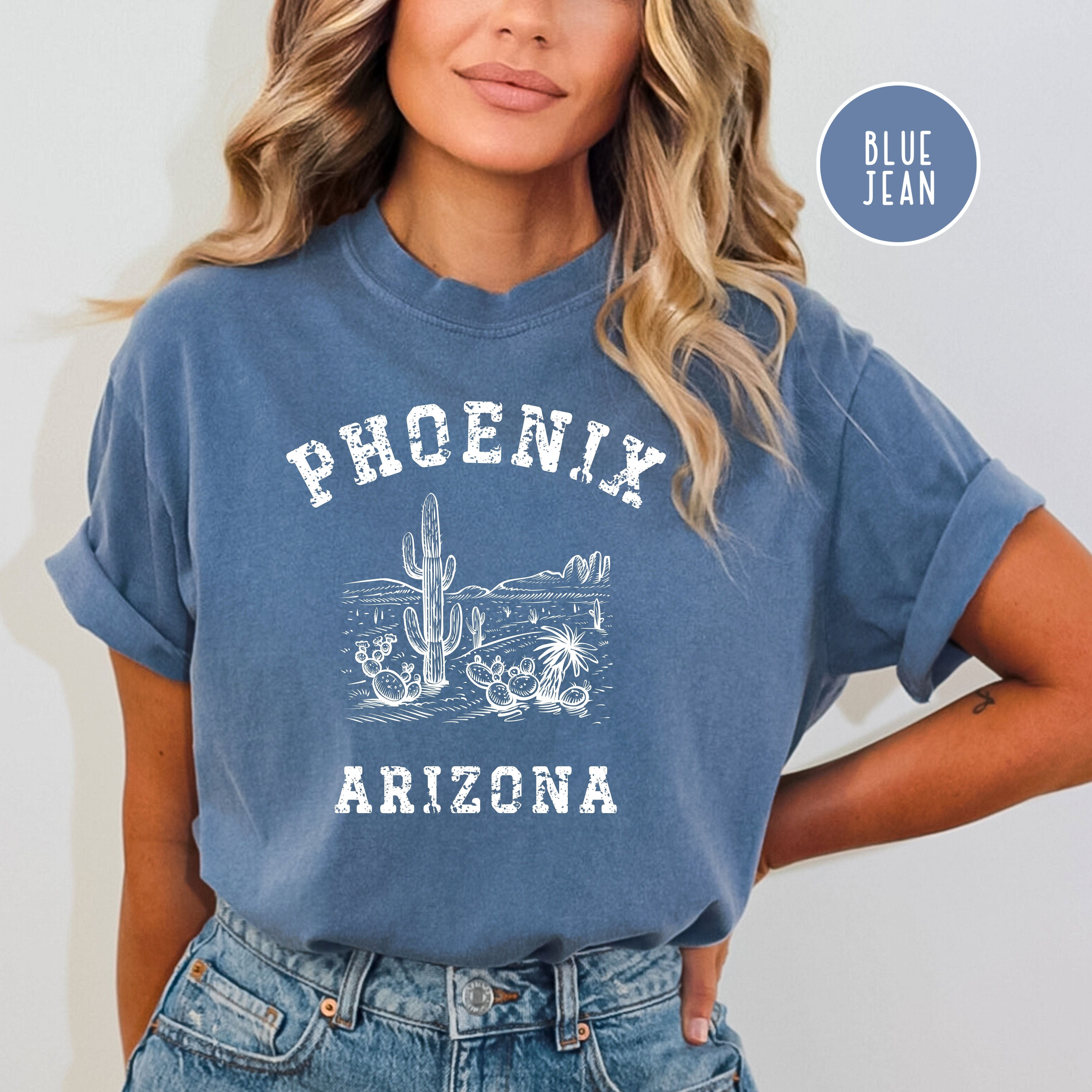 Phoenix Arizona Grunge Style Comfort Colors® Tee
