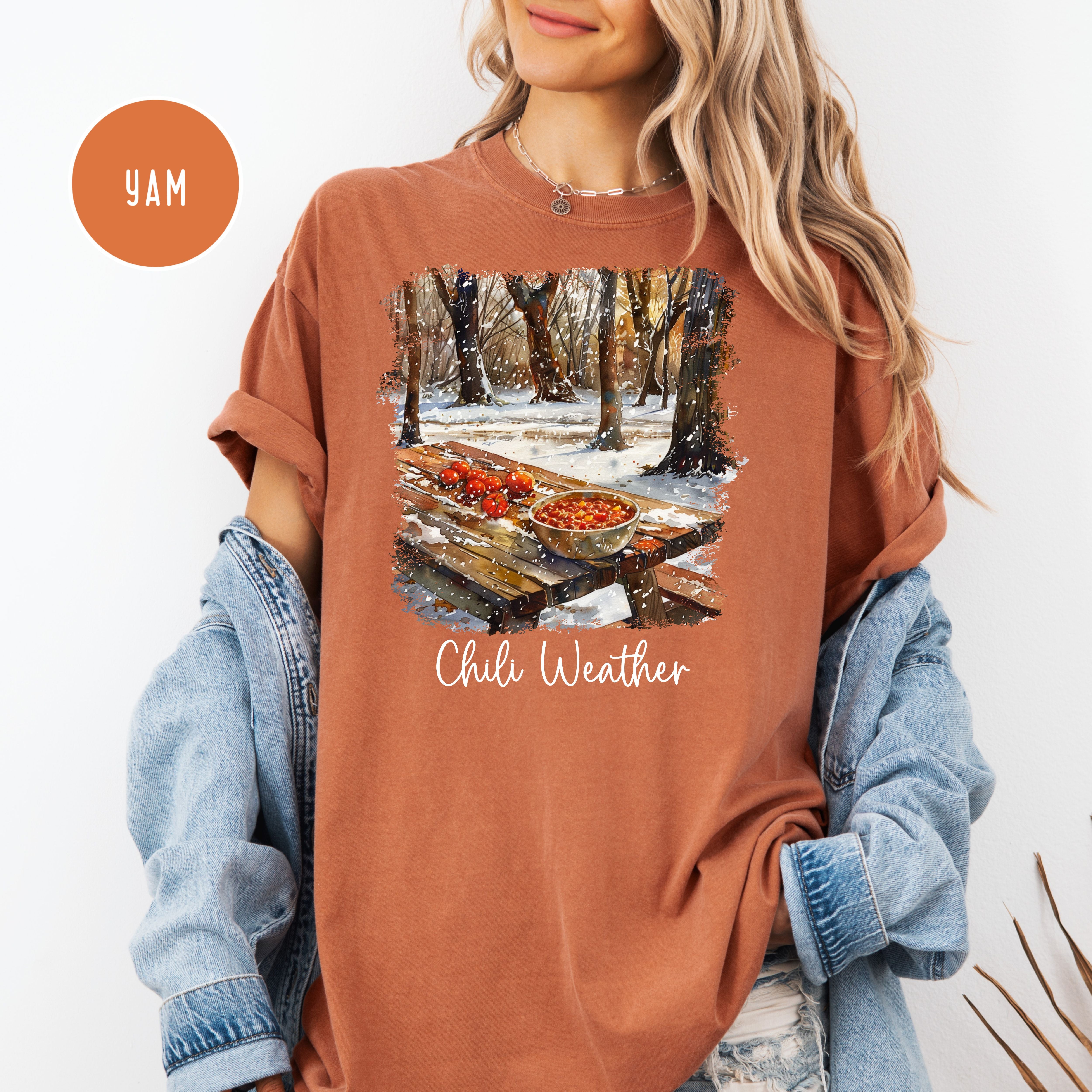 Chili Weather Comfort Colors Tee