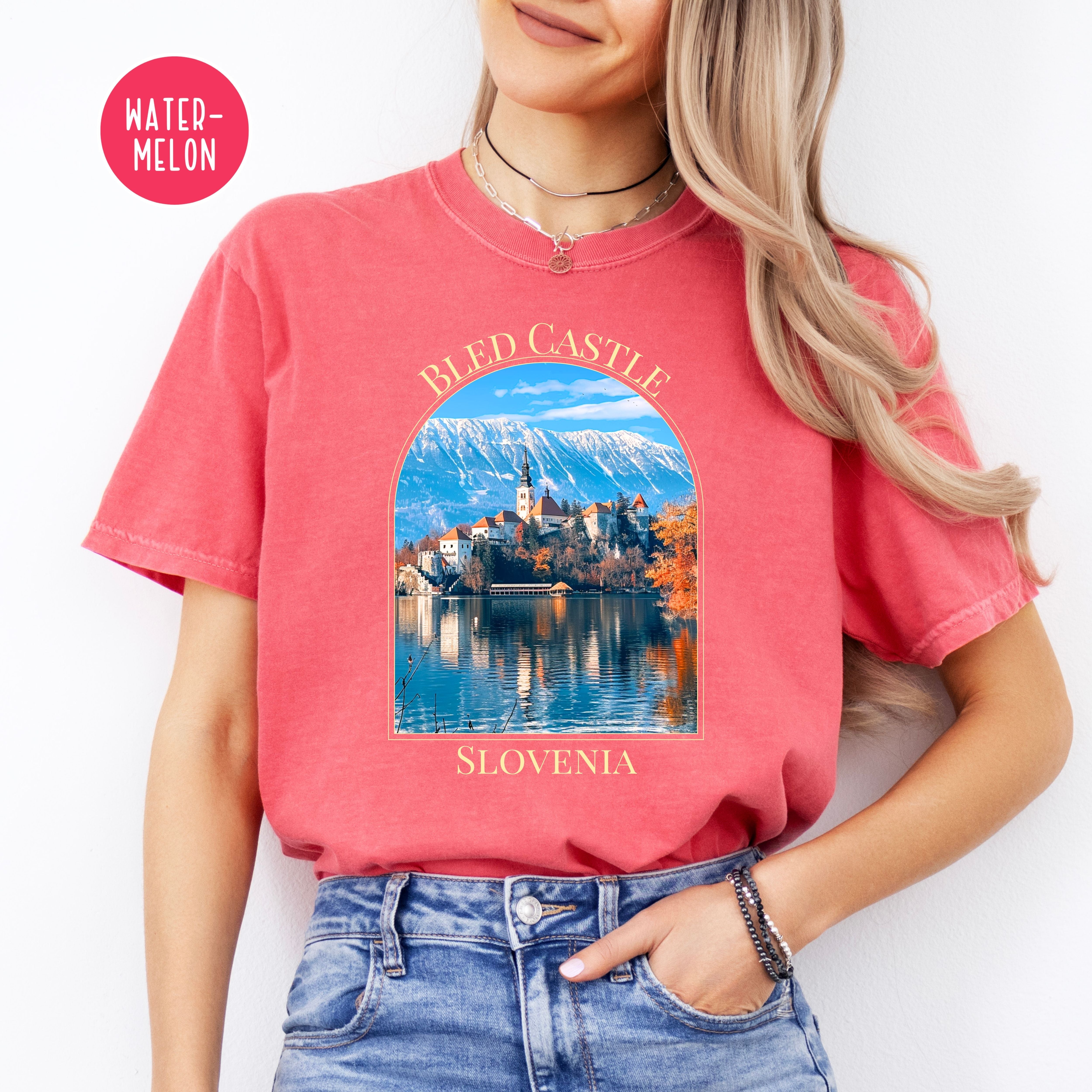Bled Castle Slovenia Comfort Colors® Tee