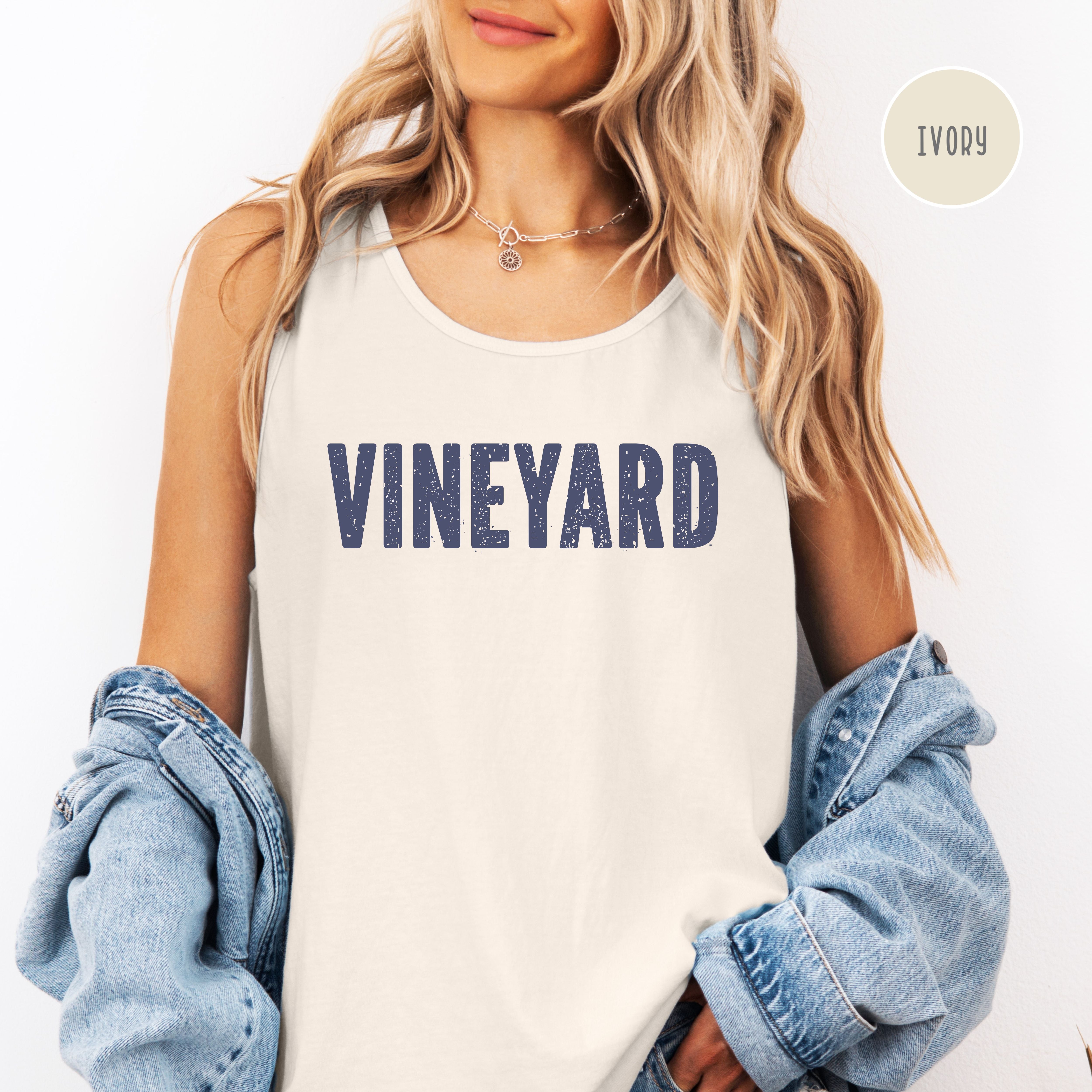 Martha's Vineyard Comfort Colors Vacation Tank Top