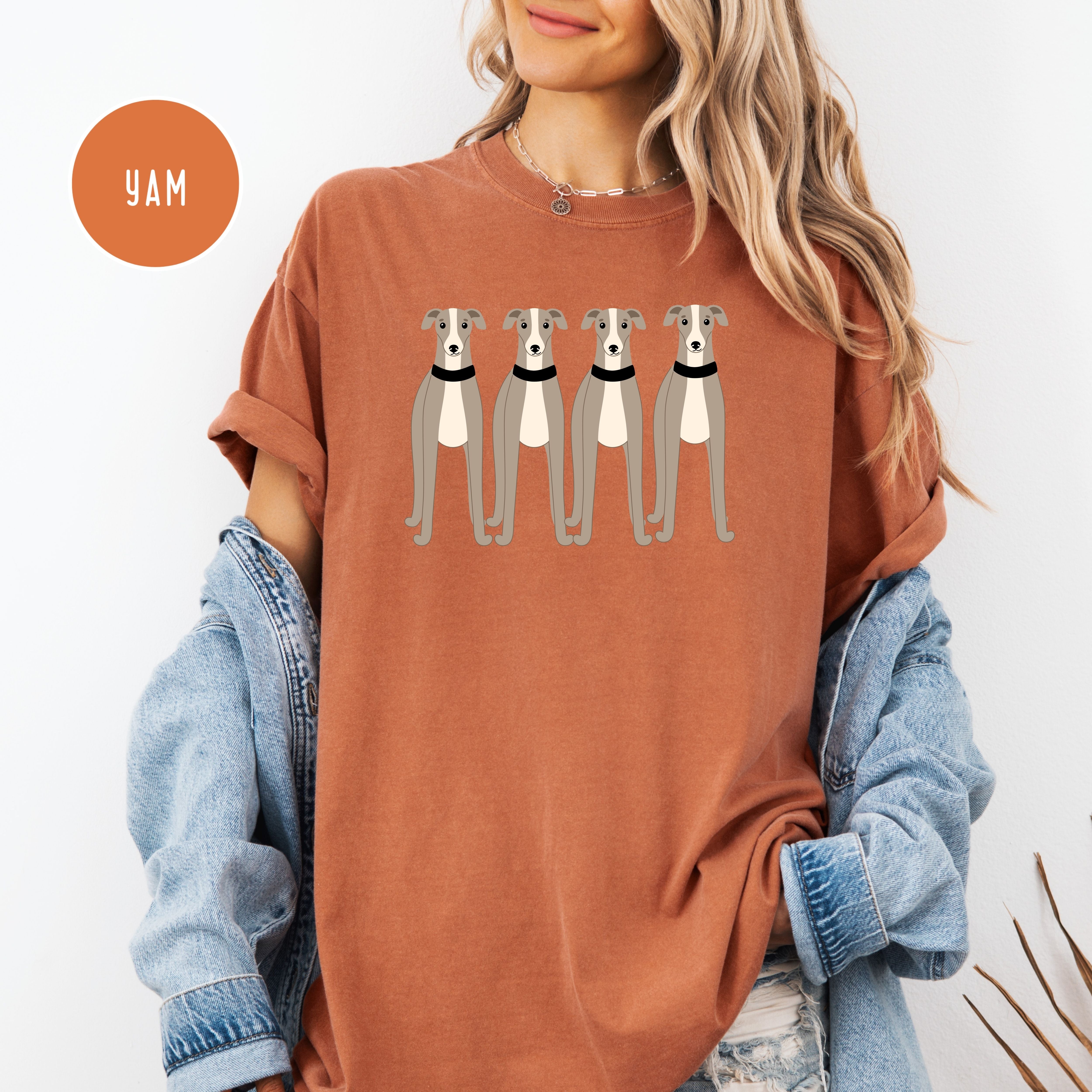 Greyhound Lover Comfort Colors T-Shirt, Greyhound Shirt, Dog Lover Shirt