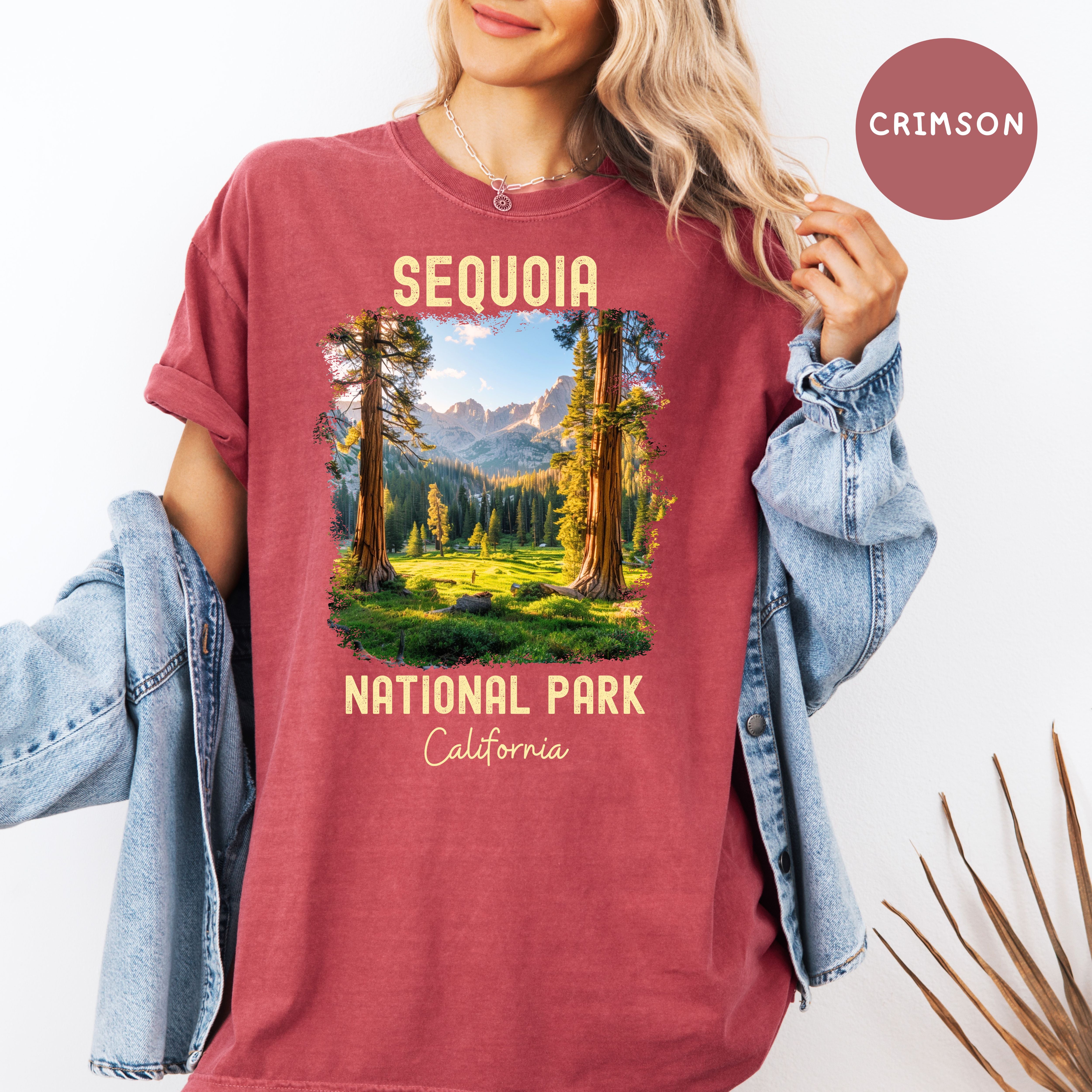 Sequoia National Park California Unisex Comfort Colors T-Shirt