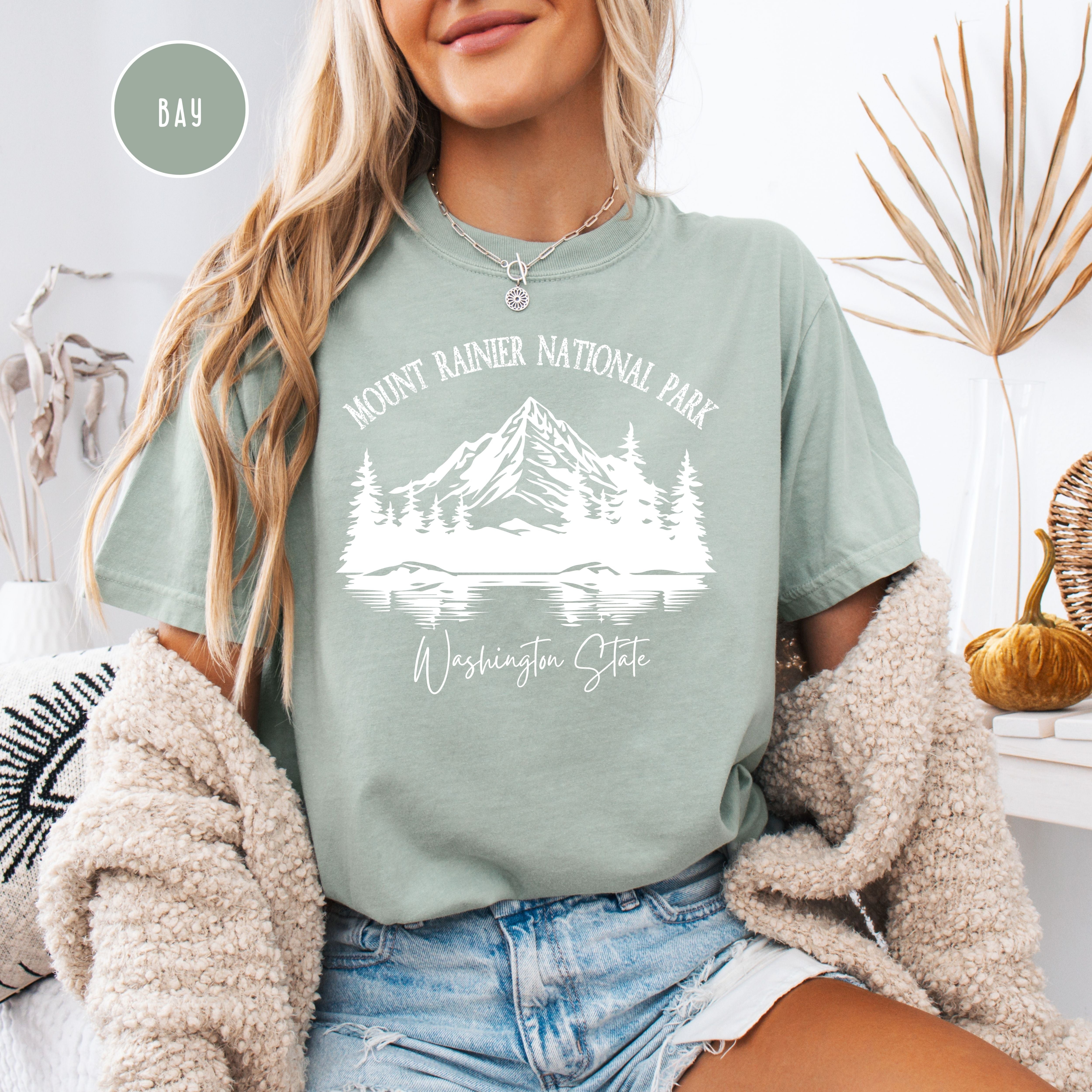 Mount Rainer National Park Comfort Colors® Tee