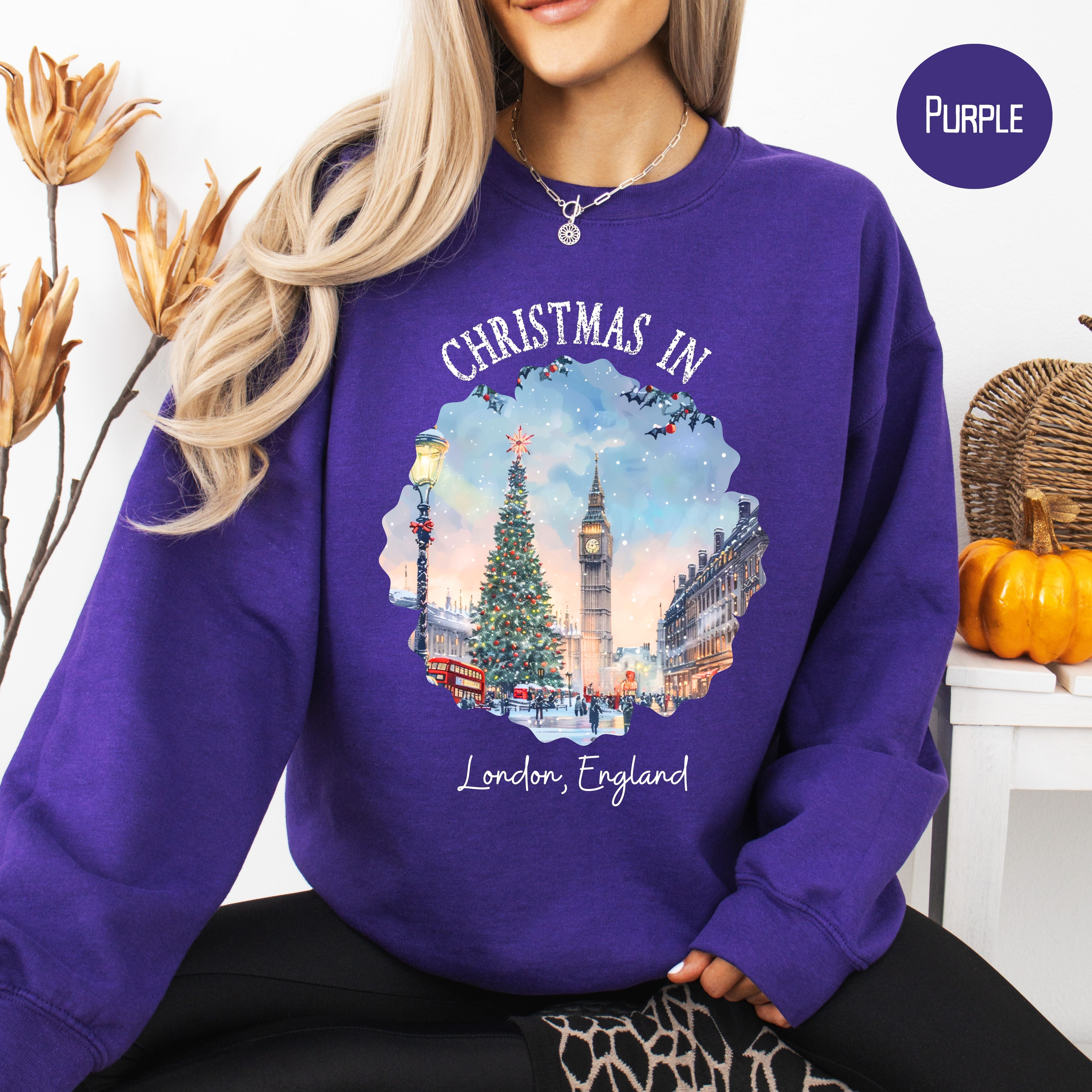 Christmas in London Unisex Sweatshirt