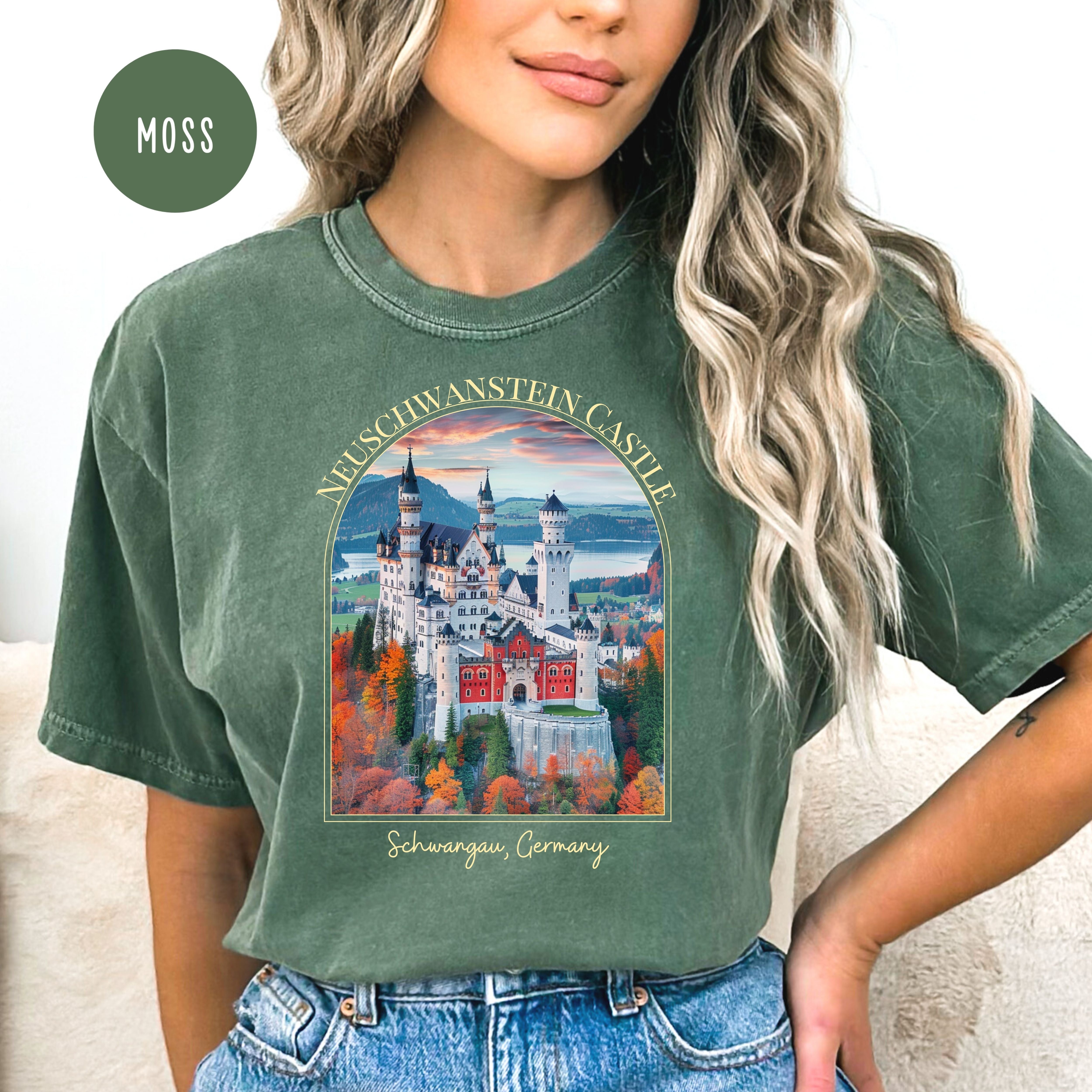 Neuschwanstein Castle Comfort Colors® Tee