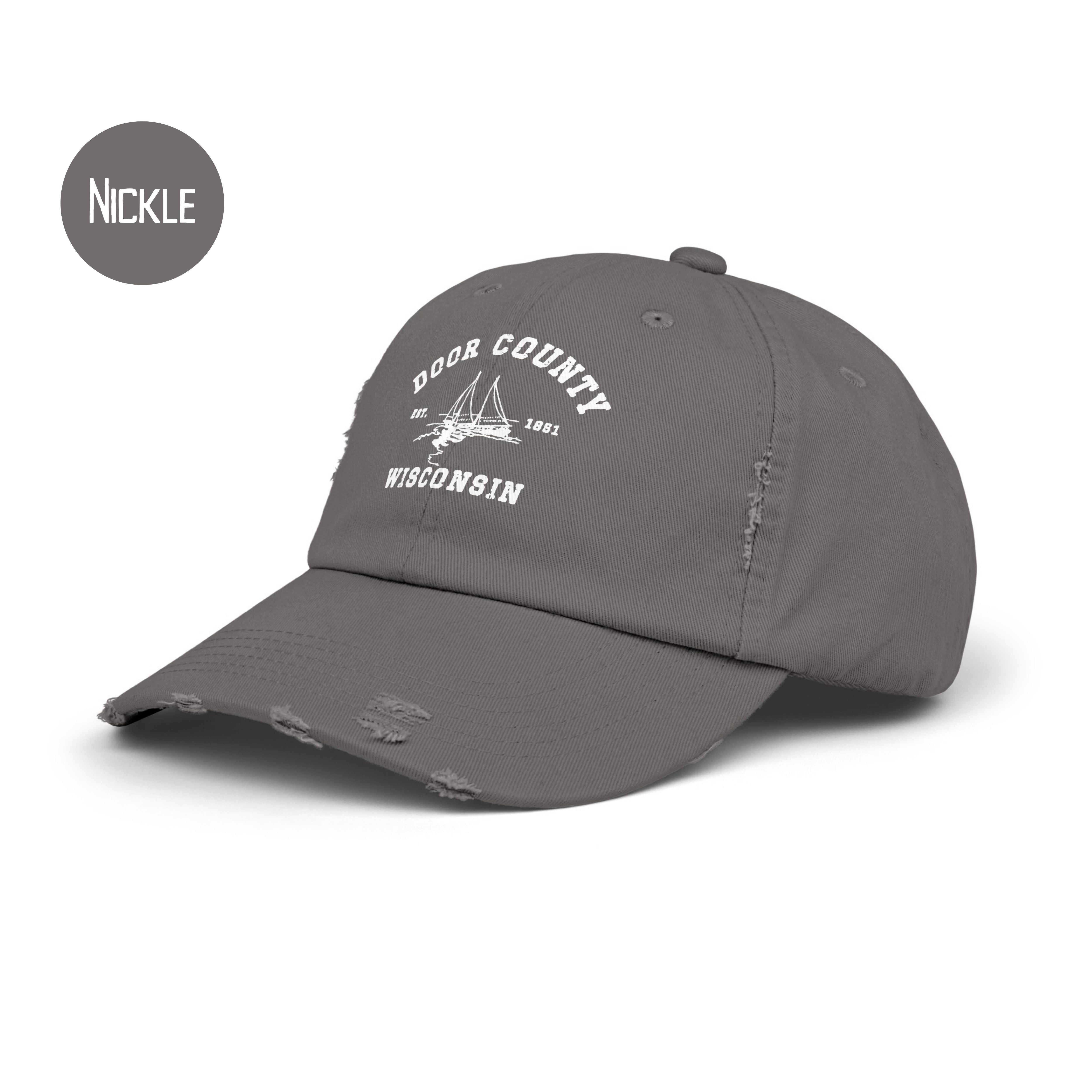 Ellison Bay Grunge Style Baseball Caps