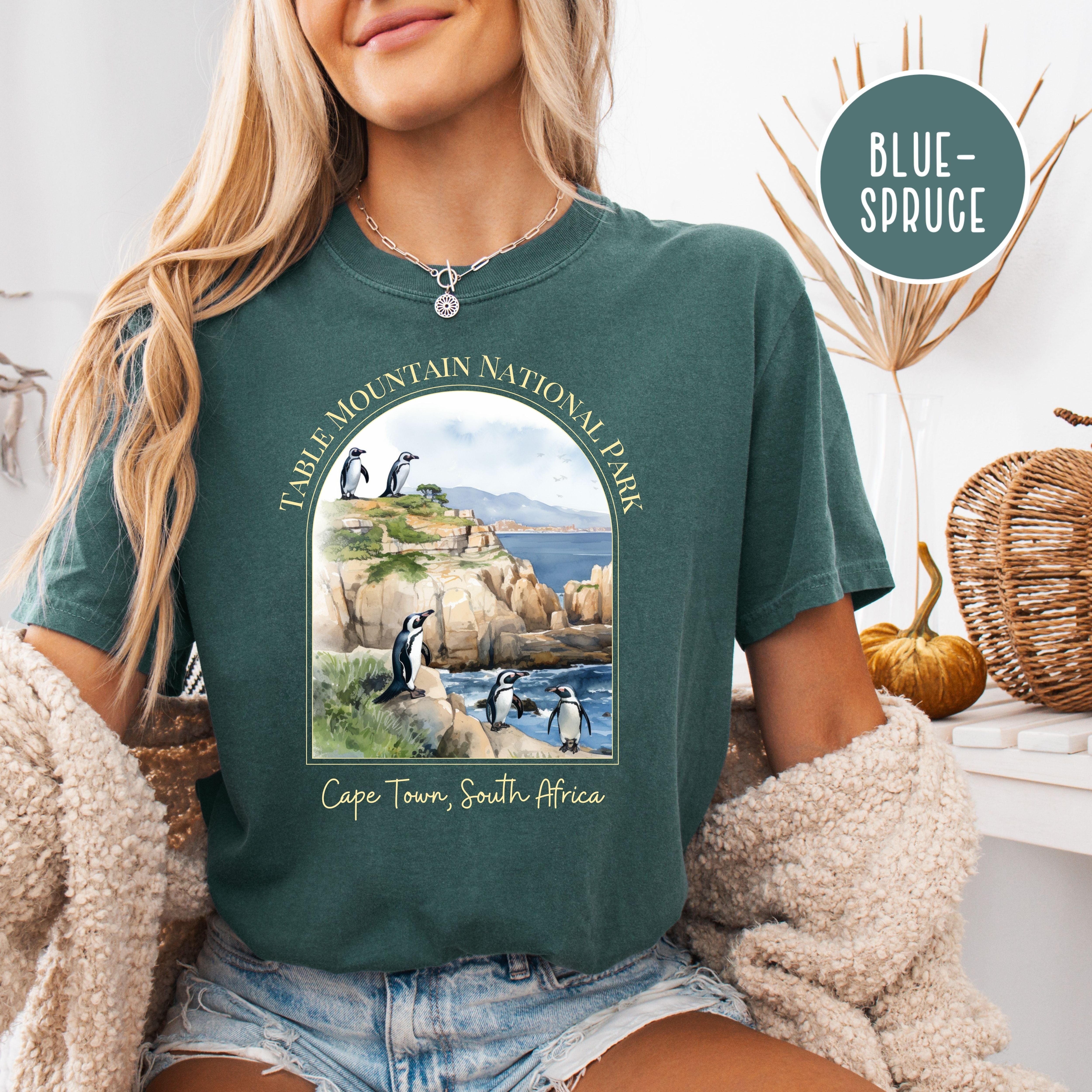 Table Mountain National Park Cape Town South Africa Comfort Colors® Tee