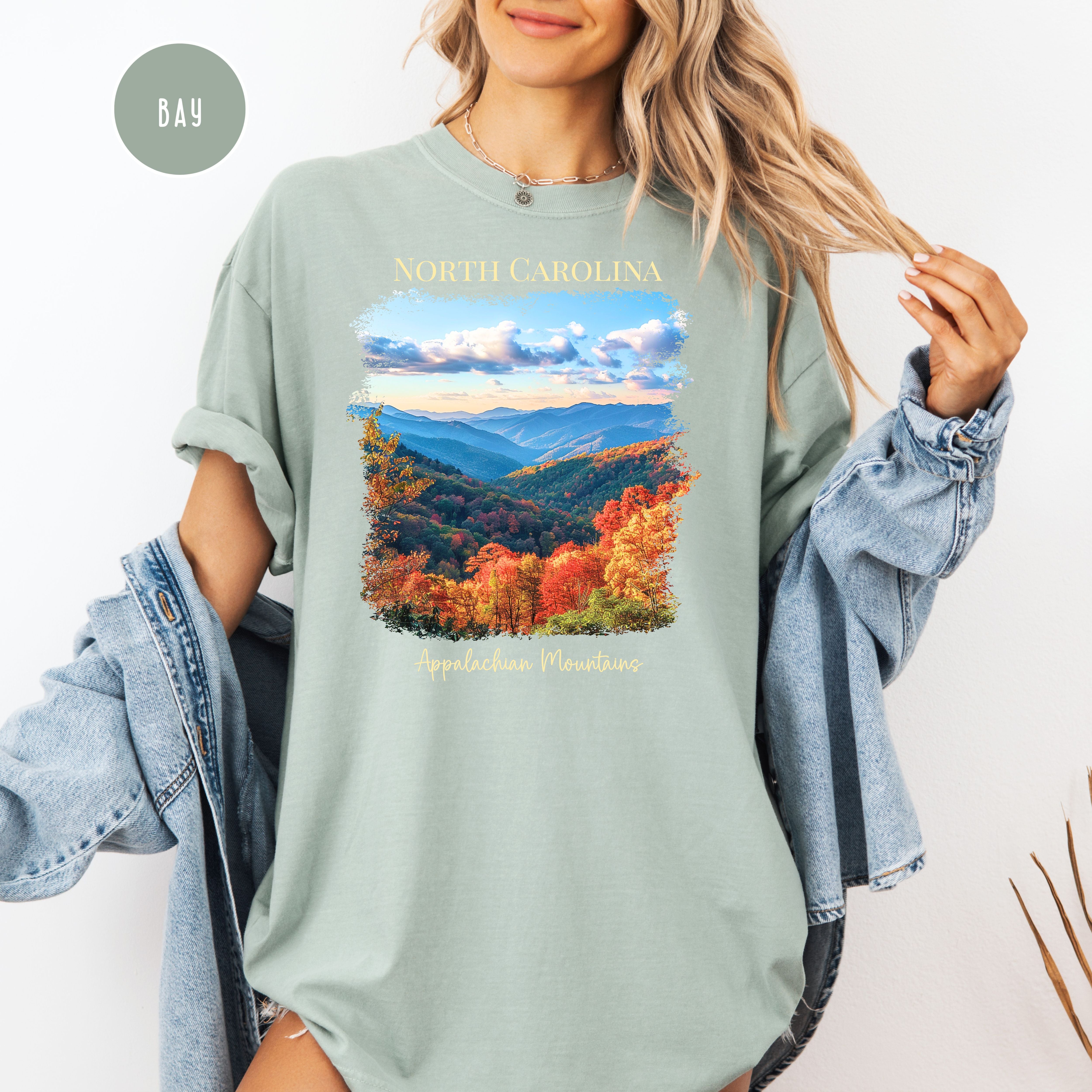 North Carolina Appalachian Mountains Comfort Colors® Tee