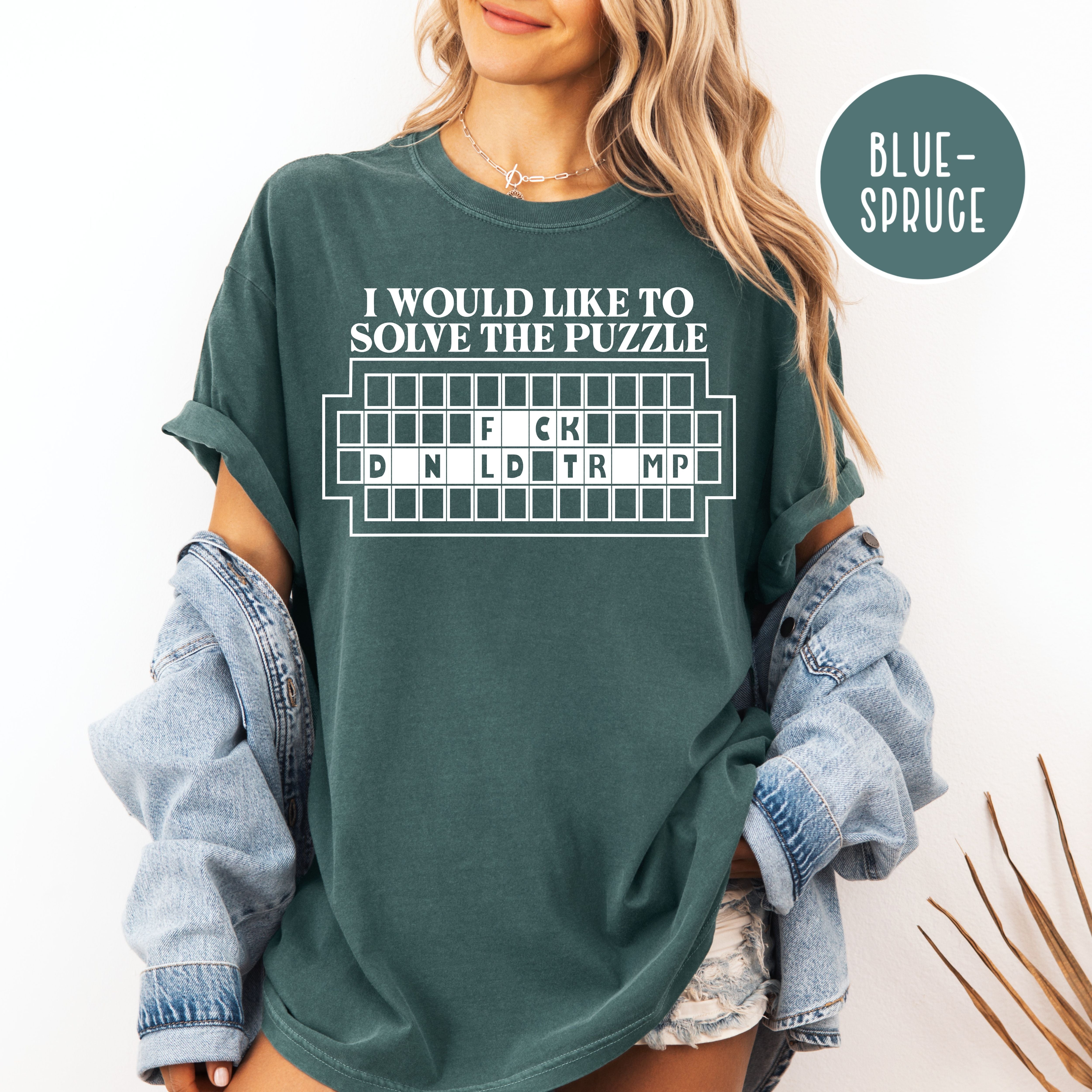 Anti Trump Wheel of Fortune Shirt