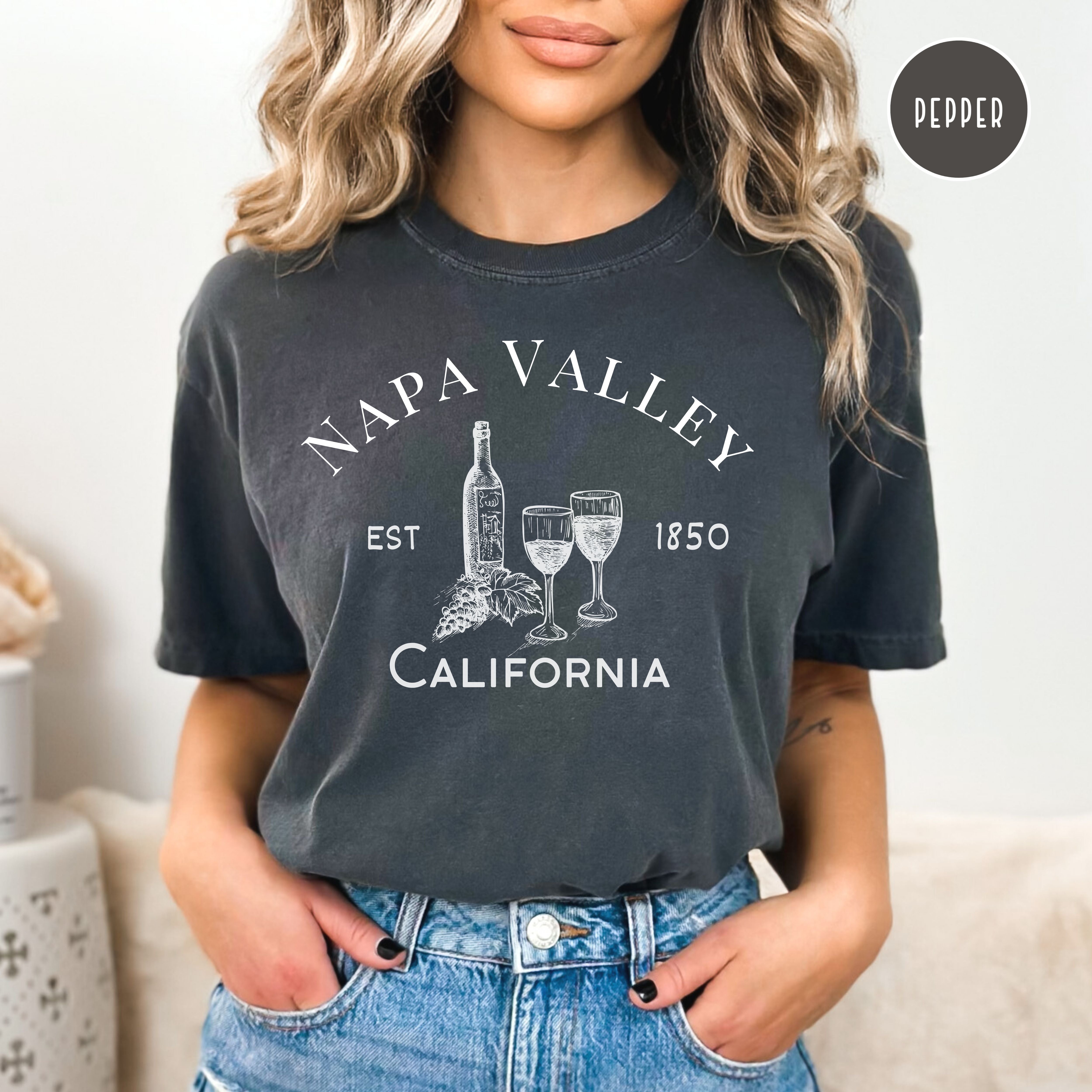 Napa Valley California Comfort Colors® Tee