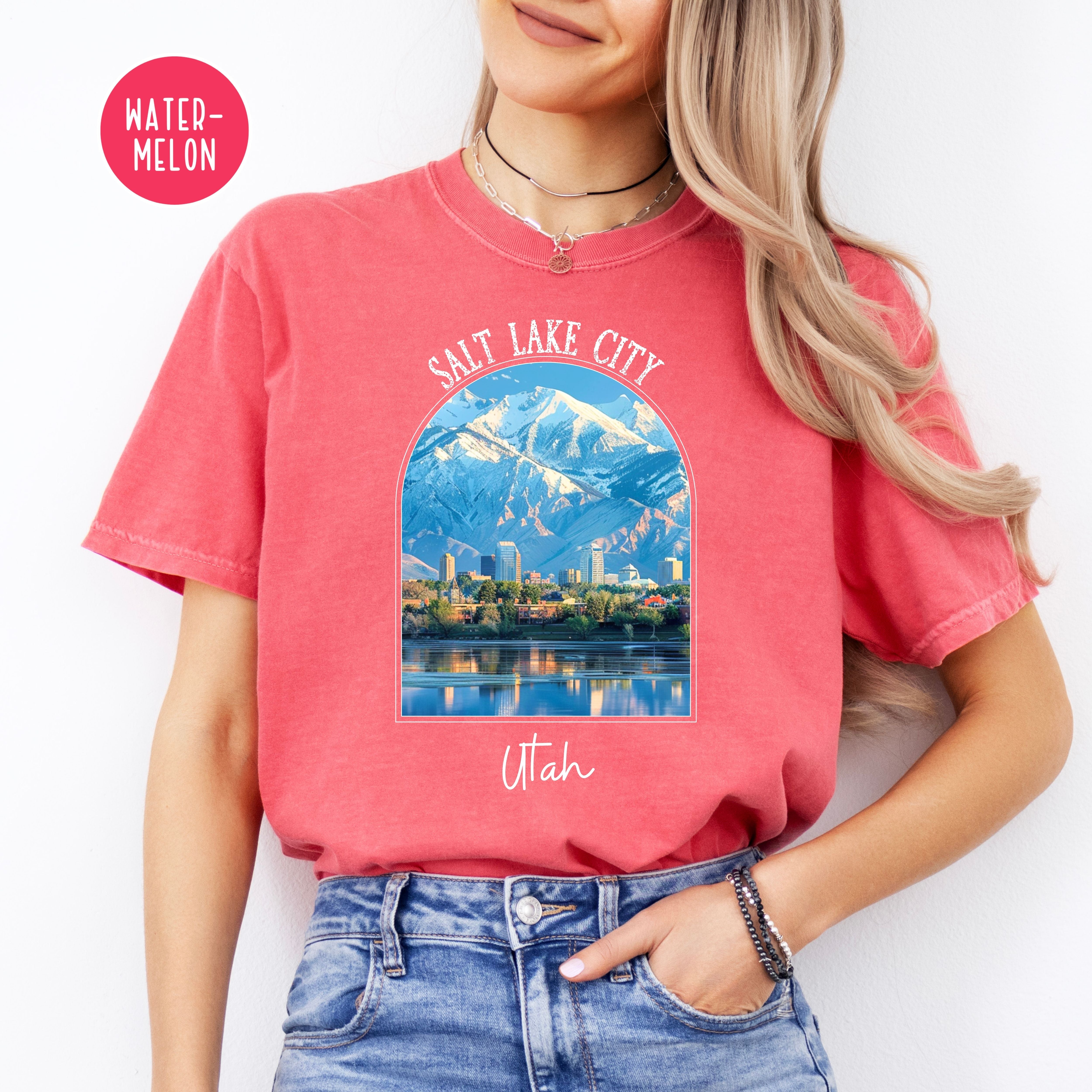 Salt Lake City Utah Comfort Colors® Tee