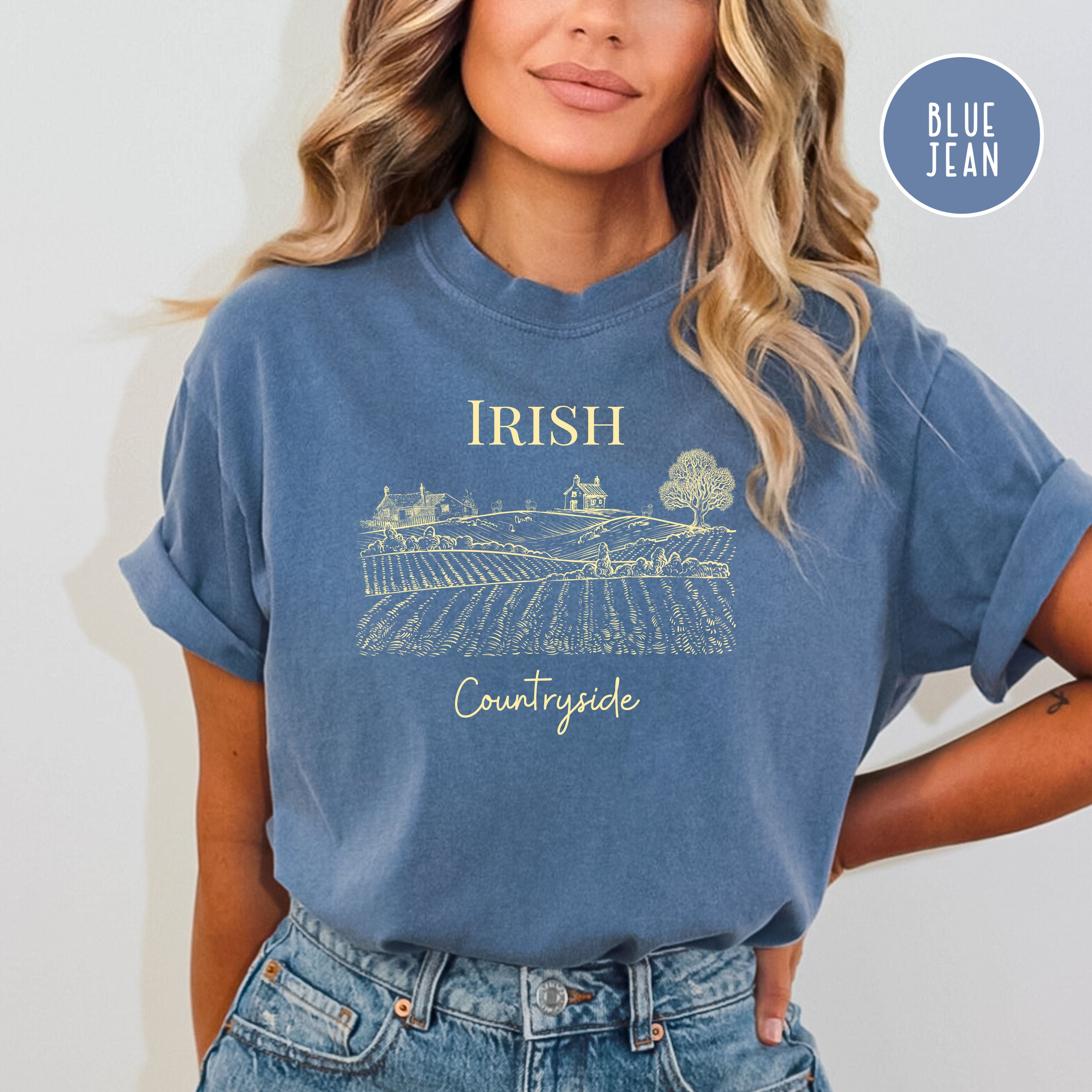 Irish Countryside Comfort Colors® Ireland Tee