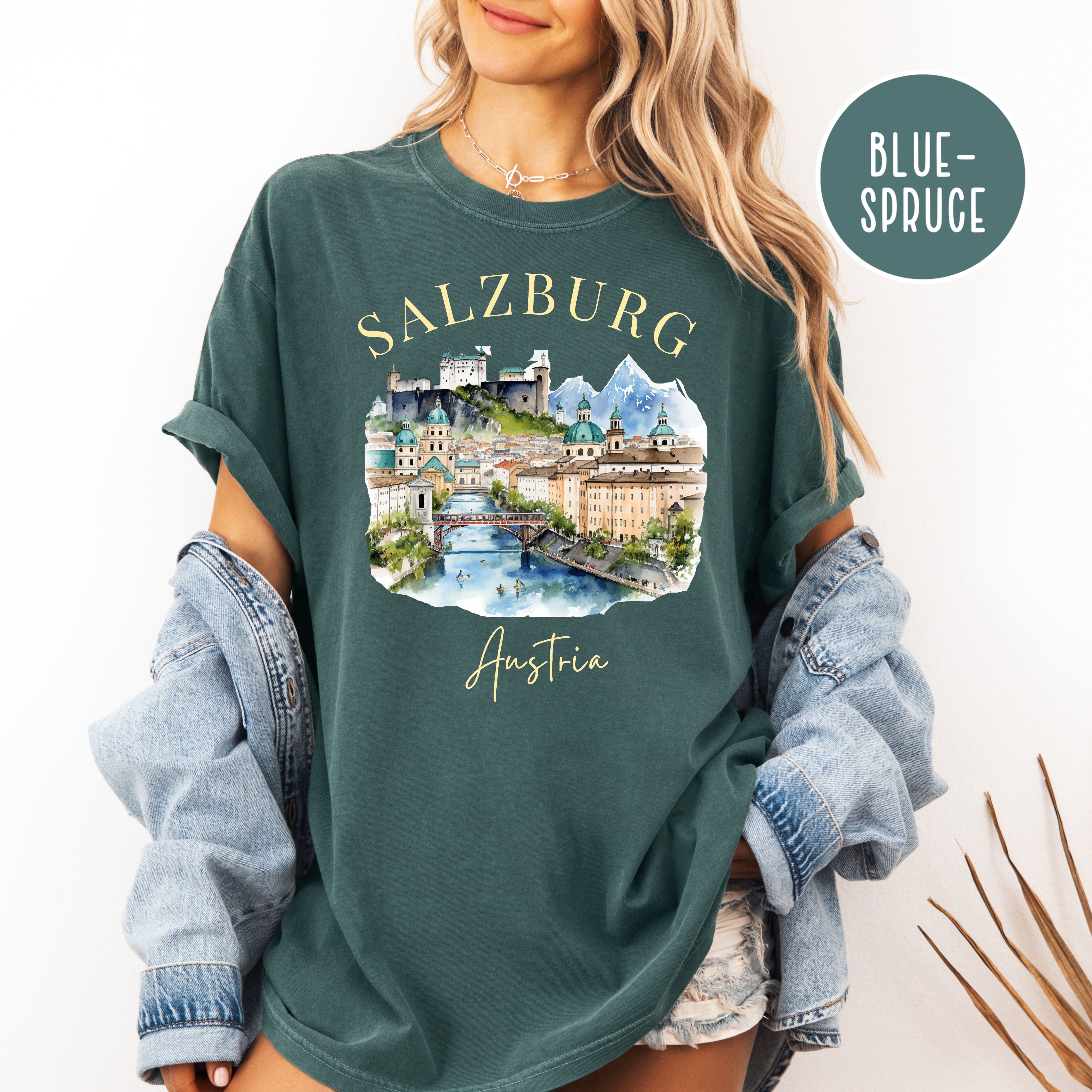 Salzburg Austria Comfort Colors Tee Shirt