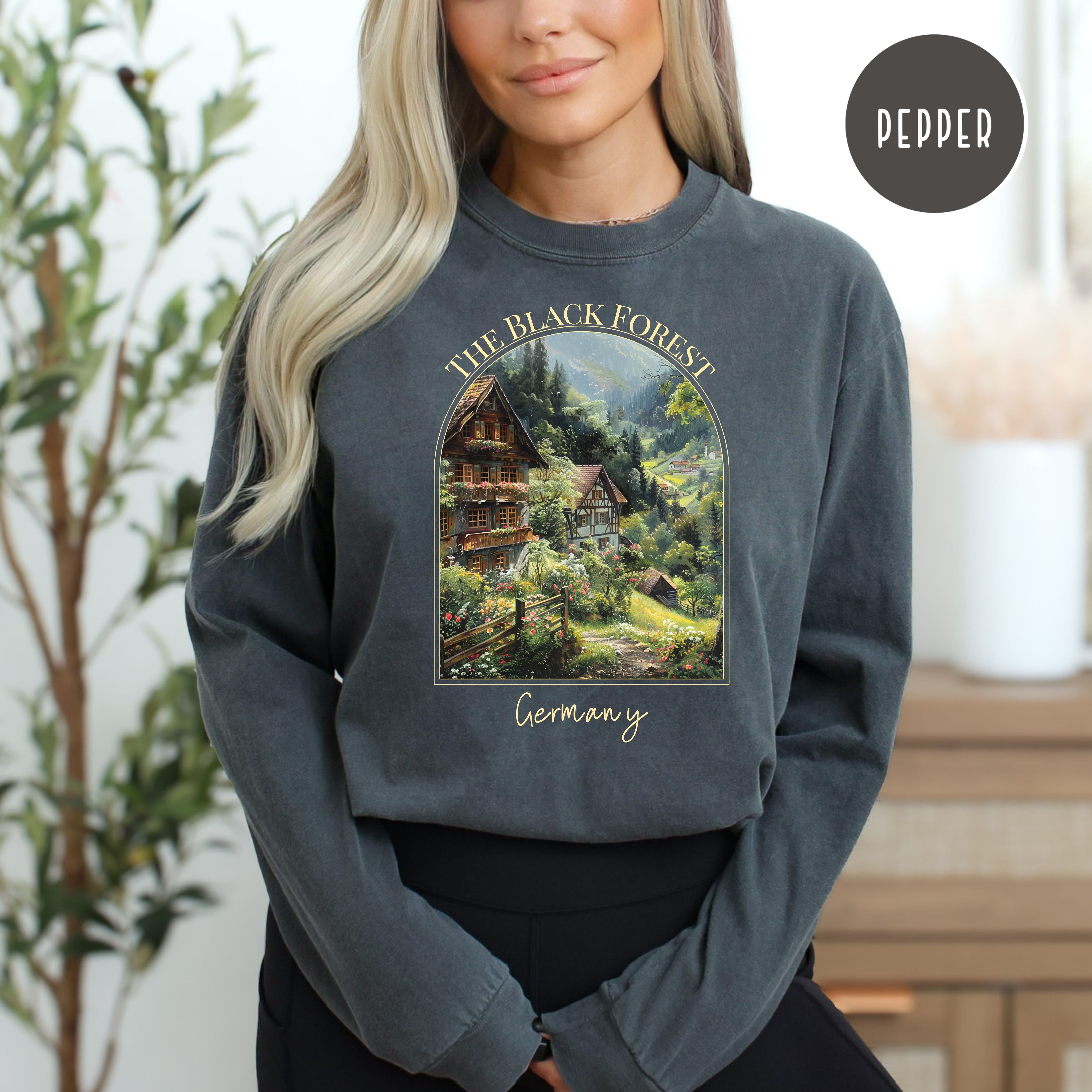 Black Forest Germany Comfort Colors® Long Sleeve Tee