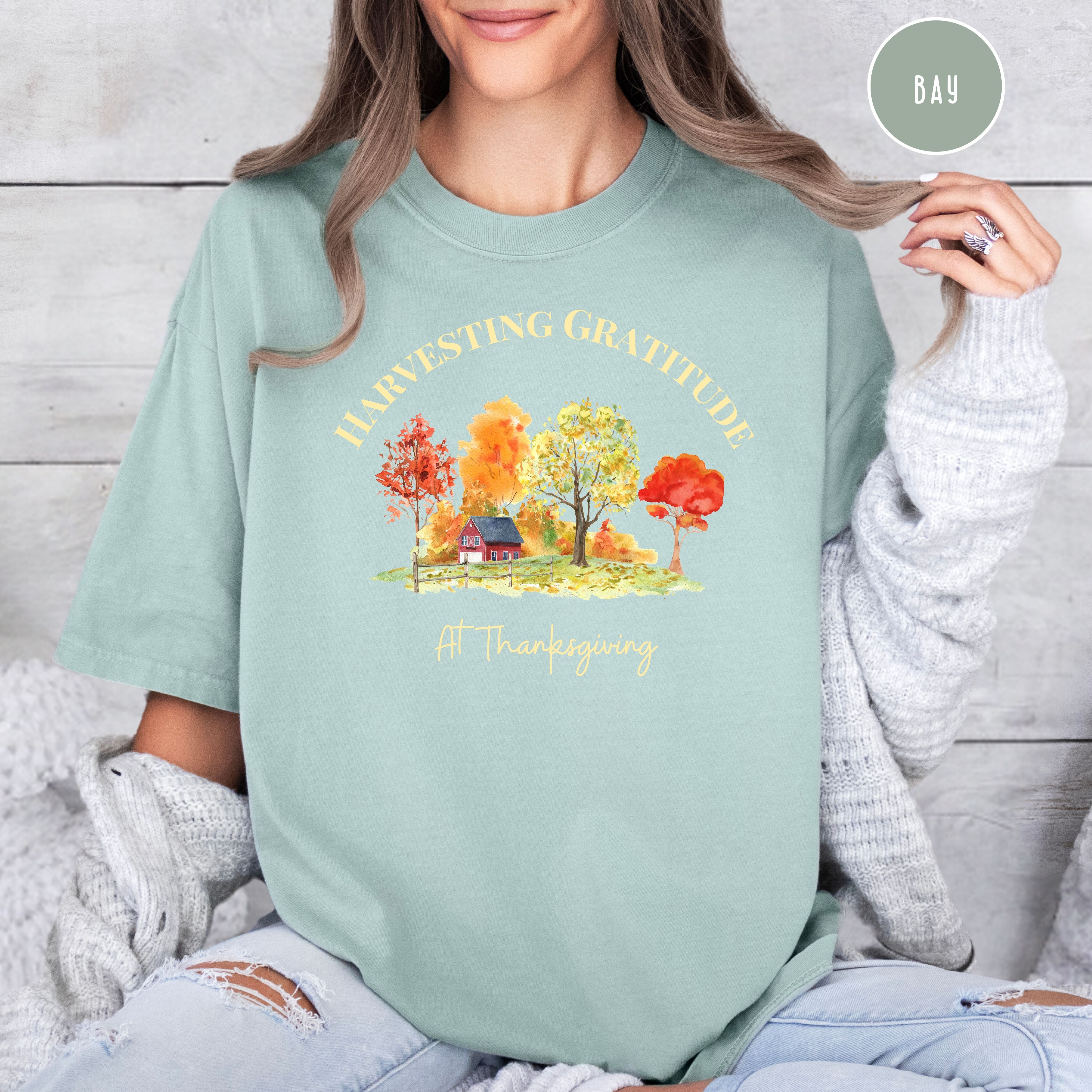 Thanksgiving Gratitude Comfort Colors® Tee