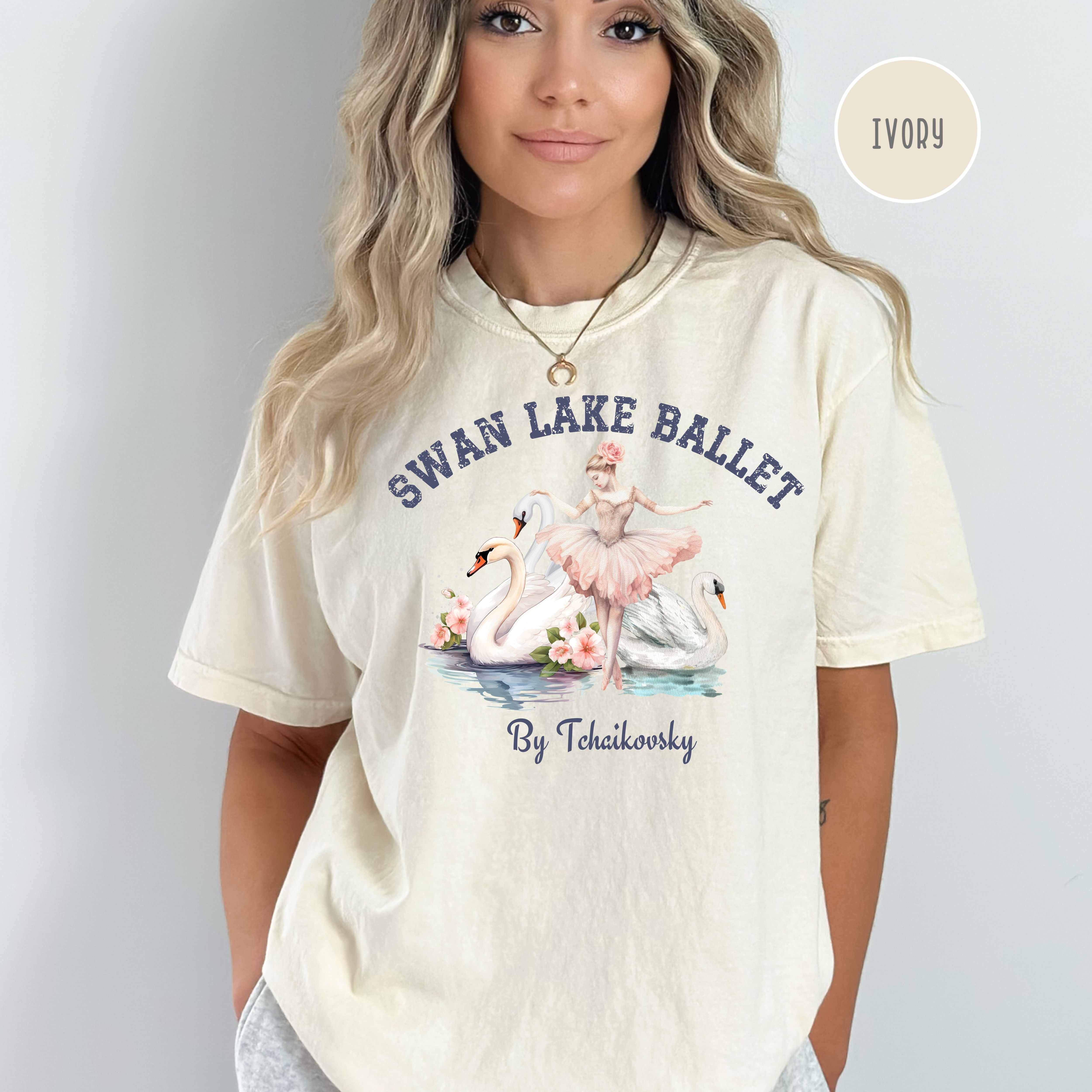 Swan Lake Ballet Comfort Colors® Tee
