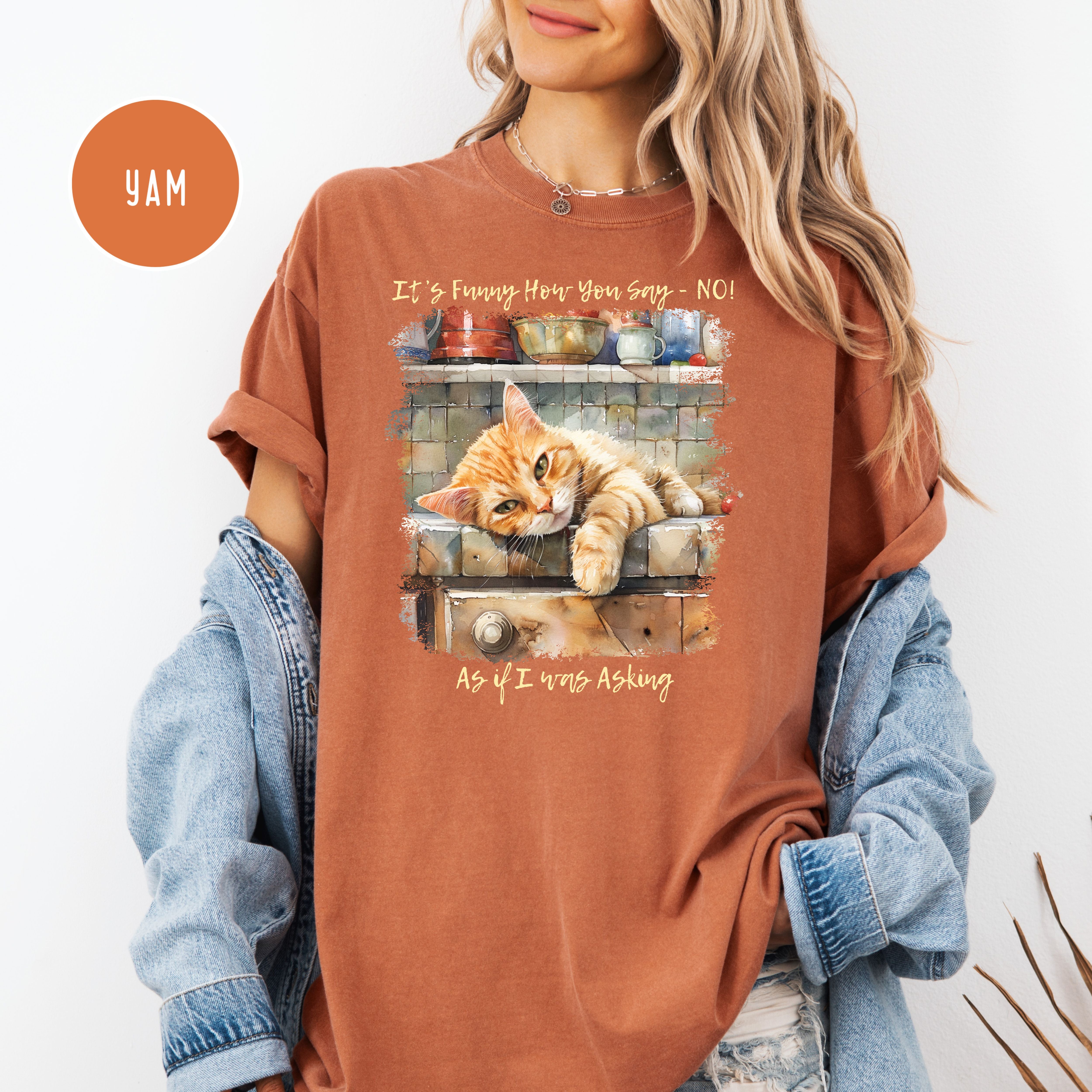 Funny Cat Lover Comfort Colors T-Shirt