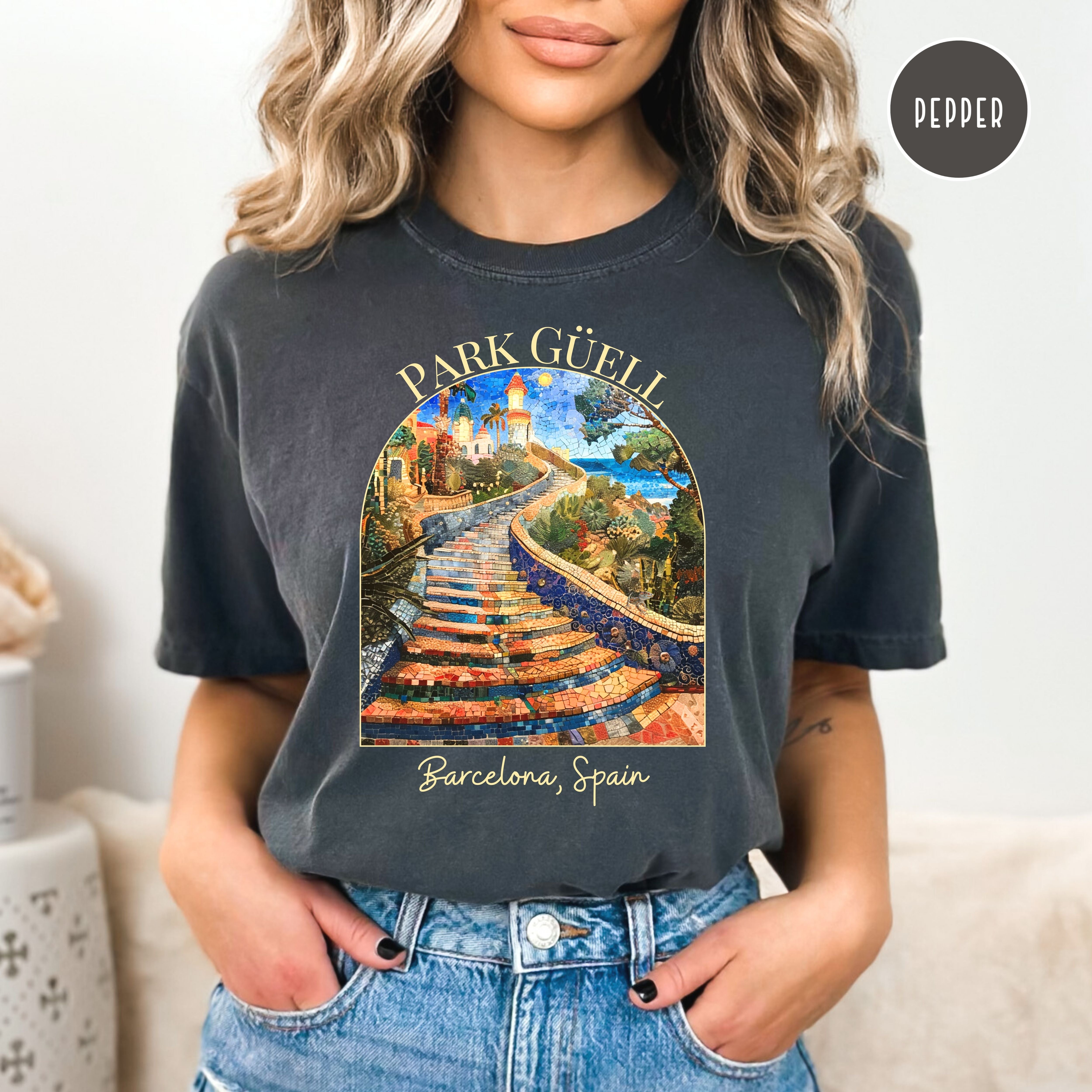 Park Guell Mosiac Comfort Colors® Tee