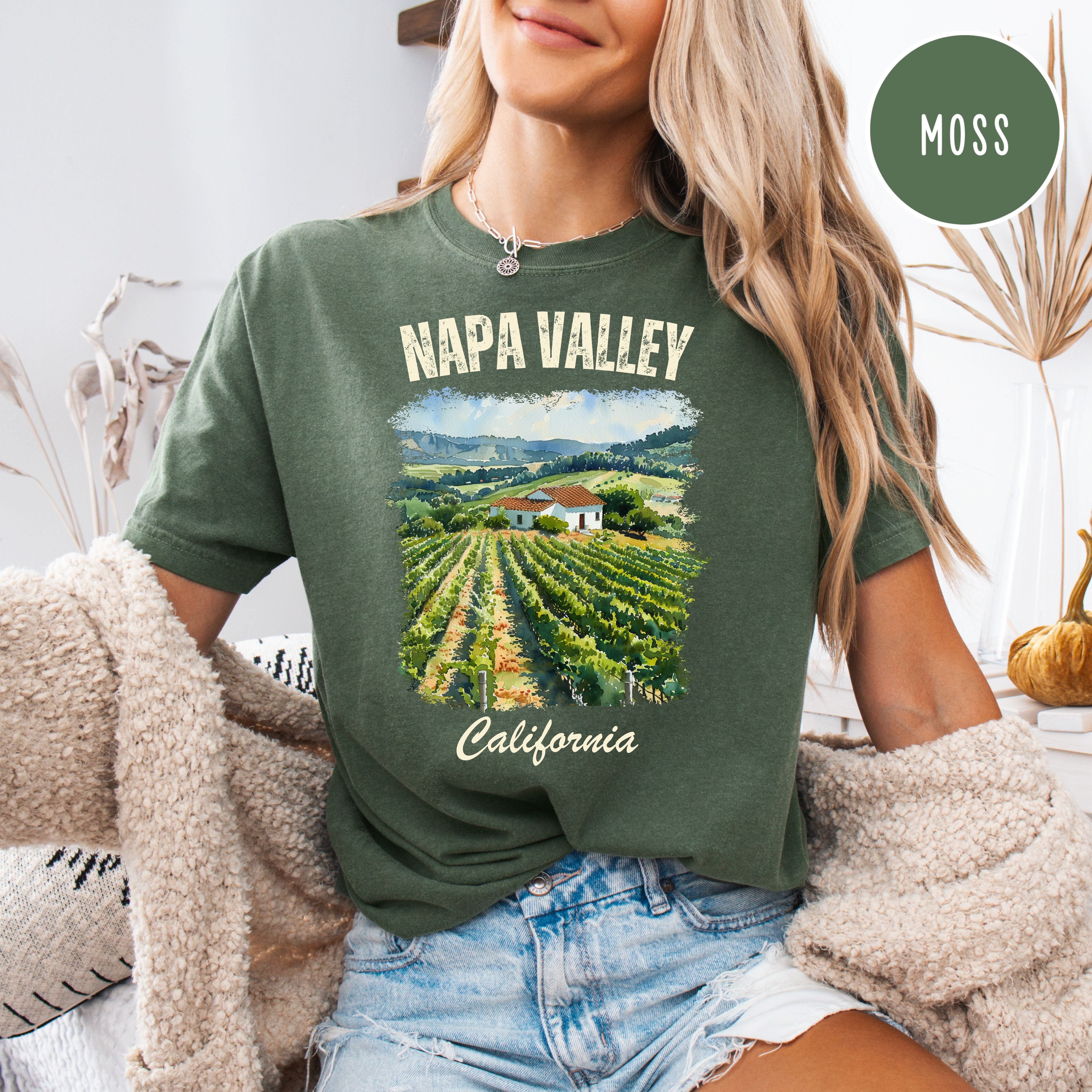 Napa Valley California Comfort Colors® Tee