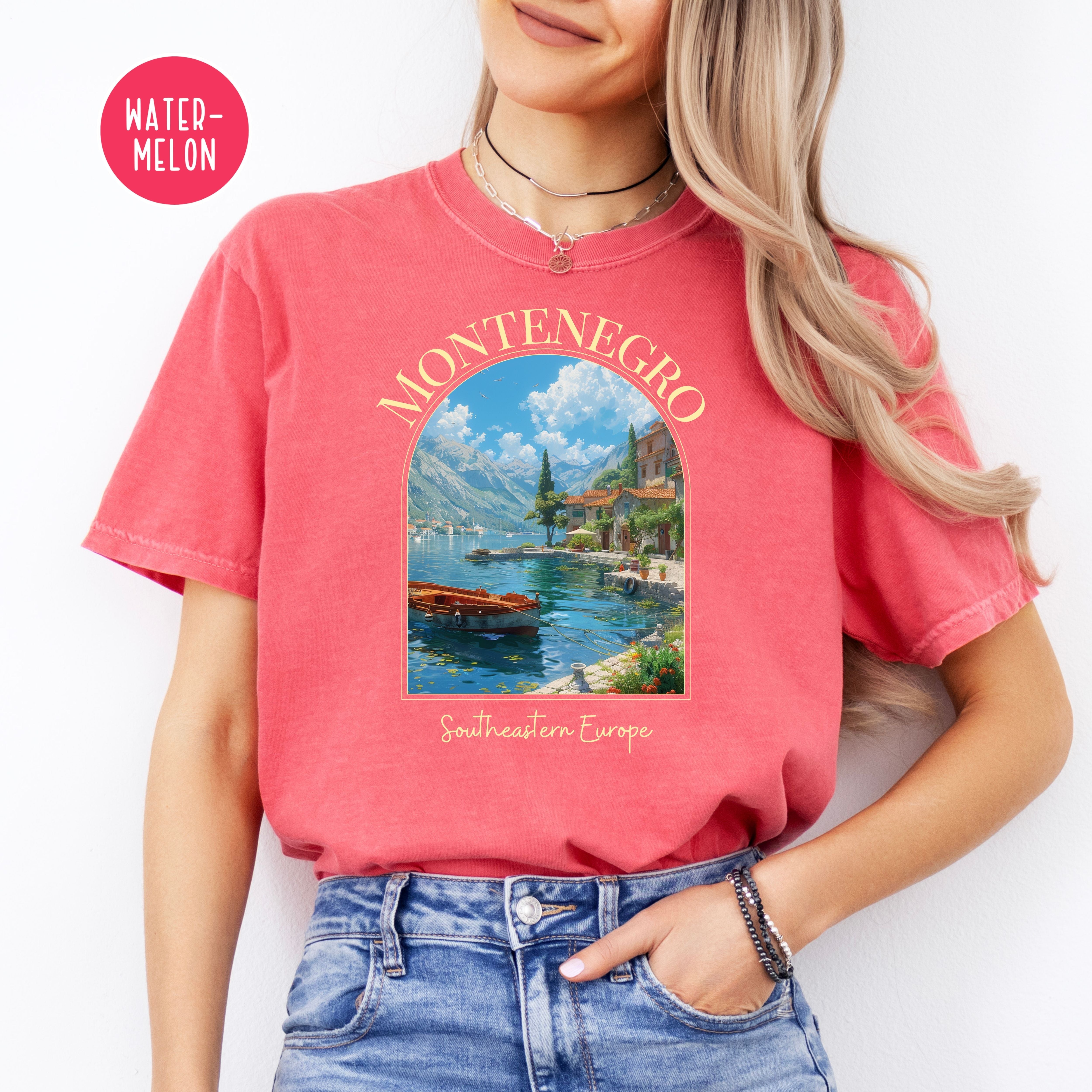 Montenegro Southeastern Europe Comfort Colors® Tee