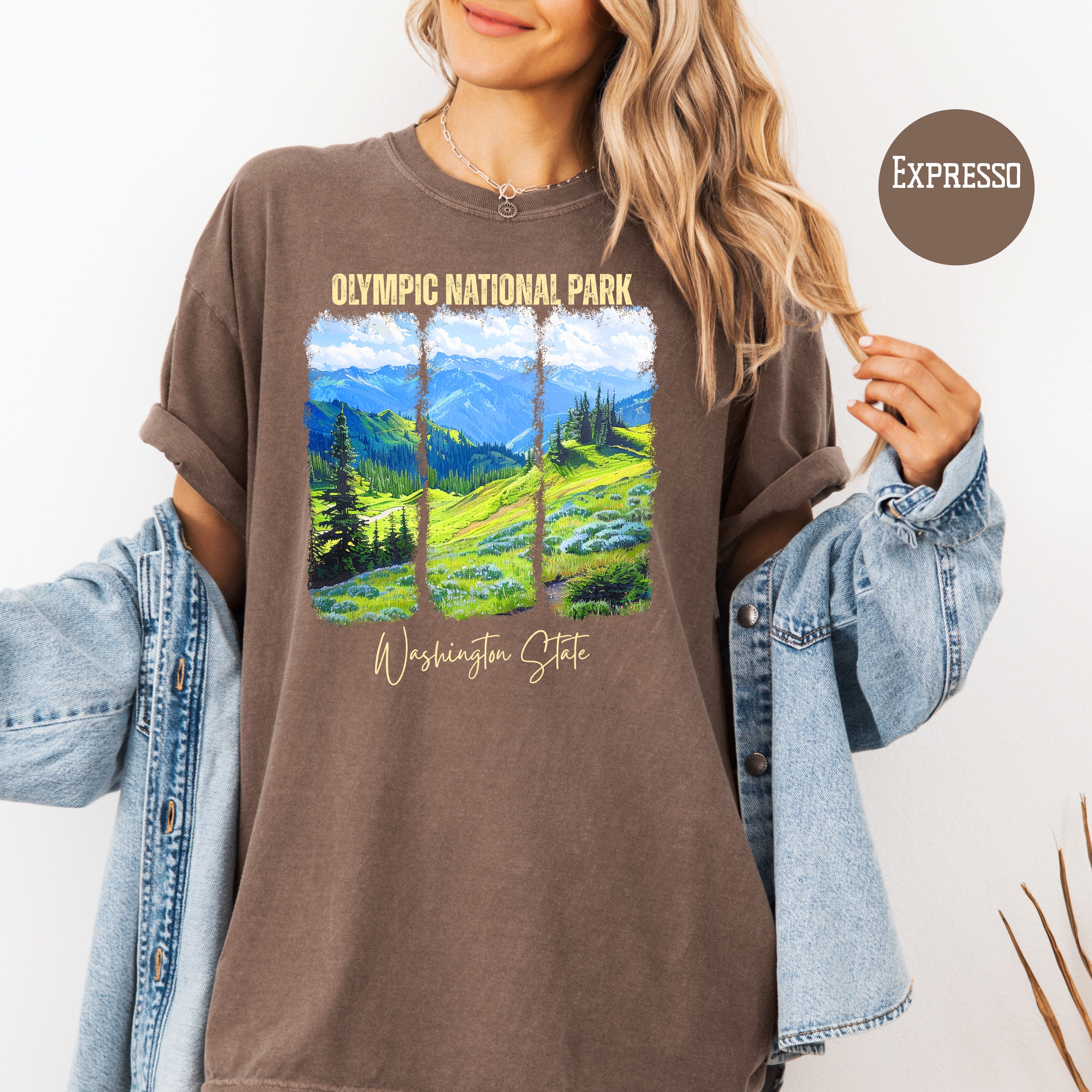 Olympic National Park Comfort Colors Unisex Tee