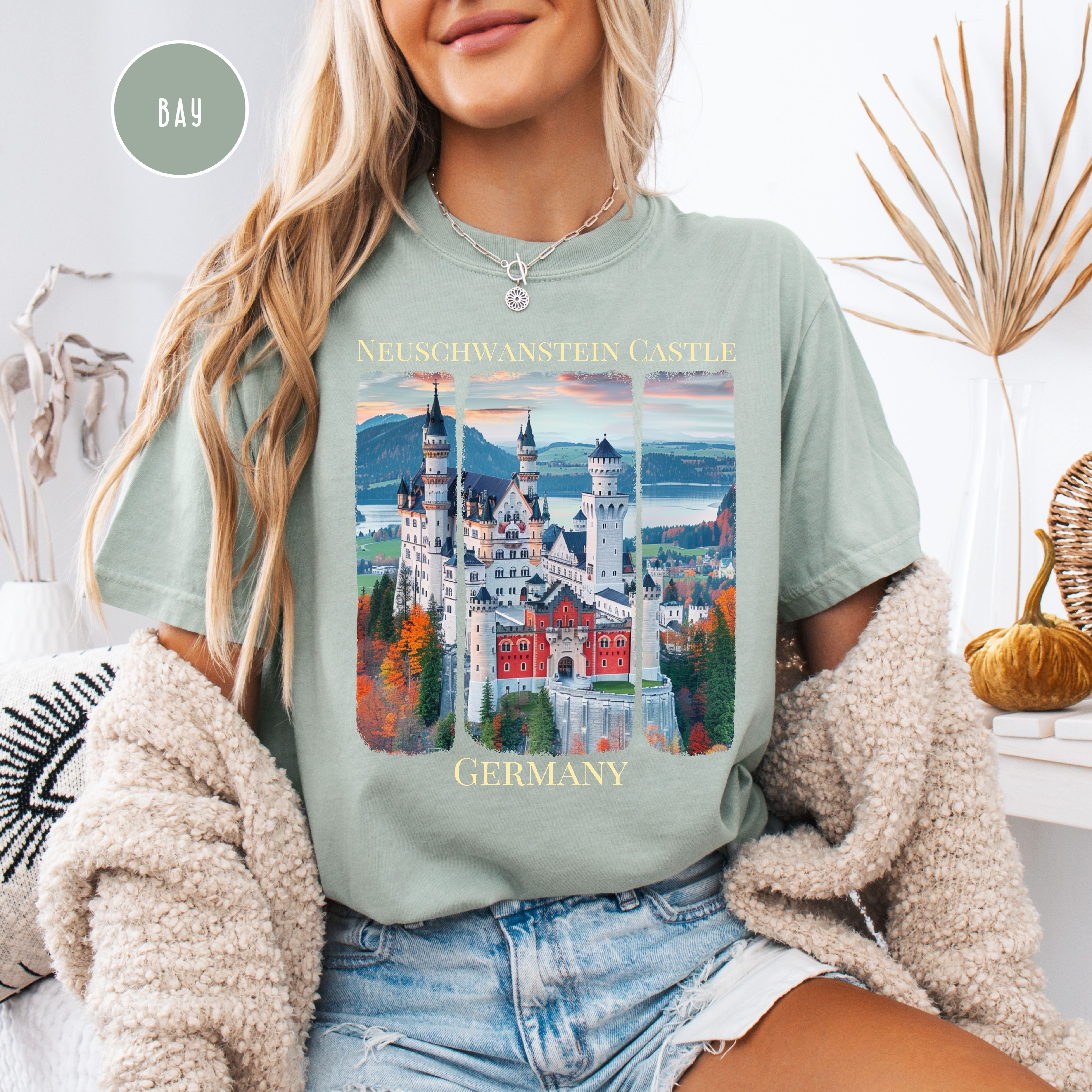 Germany Neuschwanstein Castle Comfort Colors® Tee