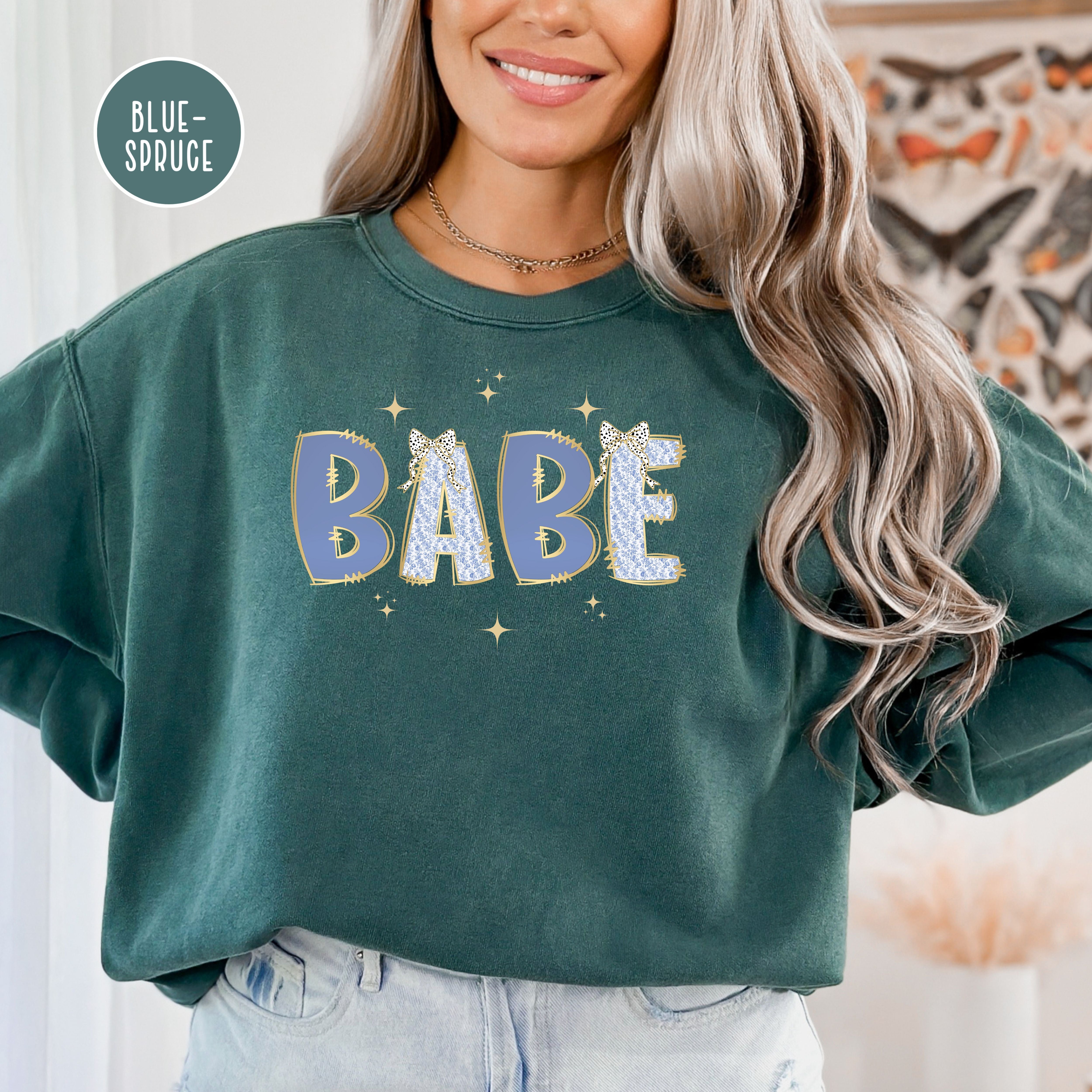 Babe Coquette Comfort Colors® Sweatshirt