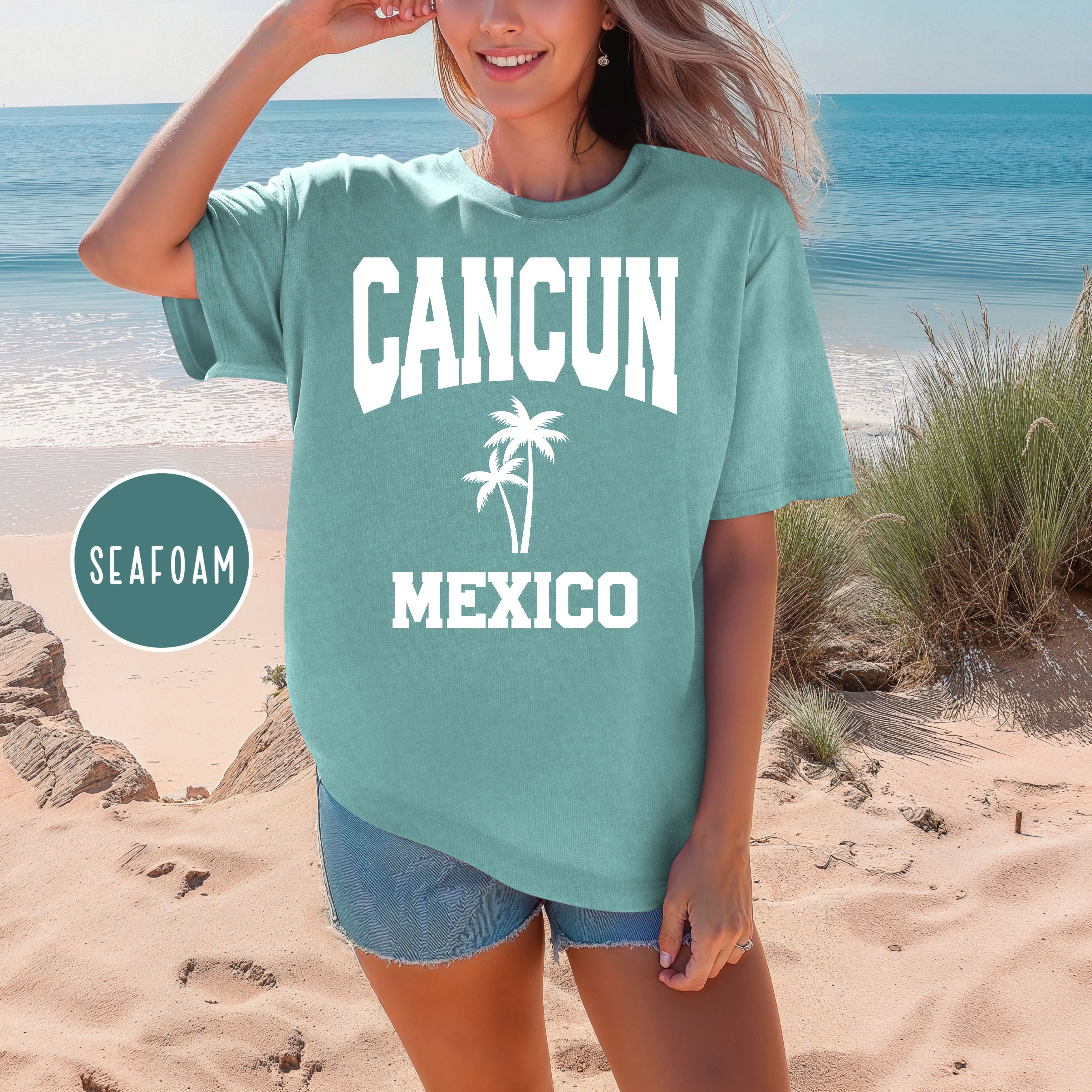 Cancun Mexico Comfort Colors® Beach Tee