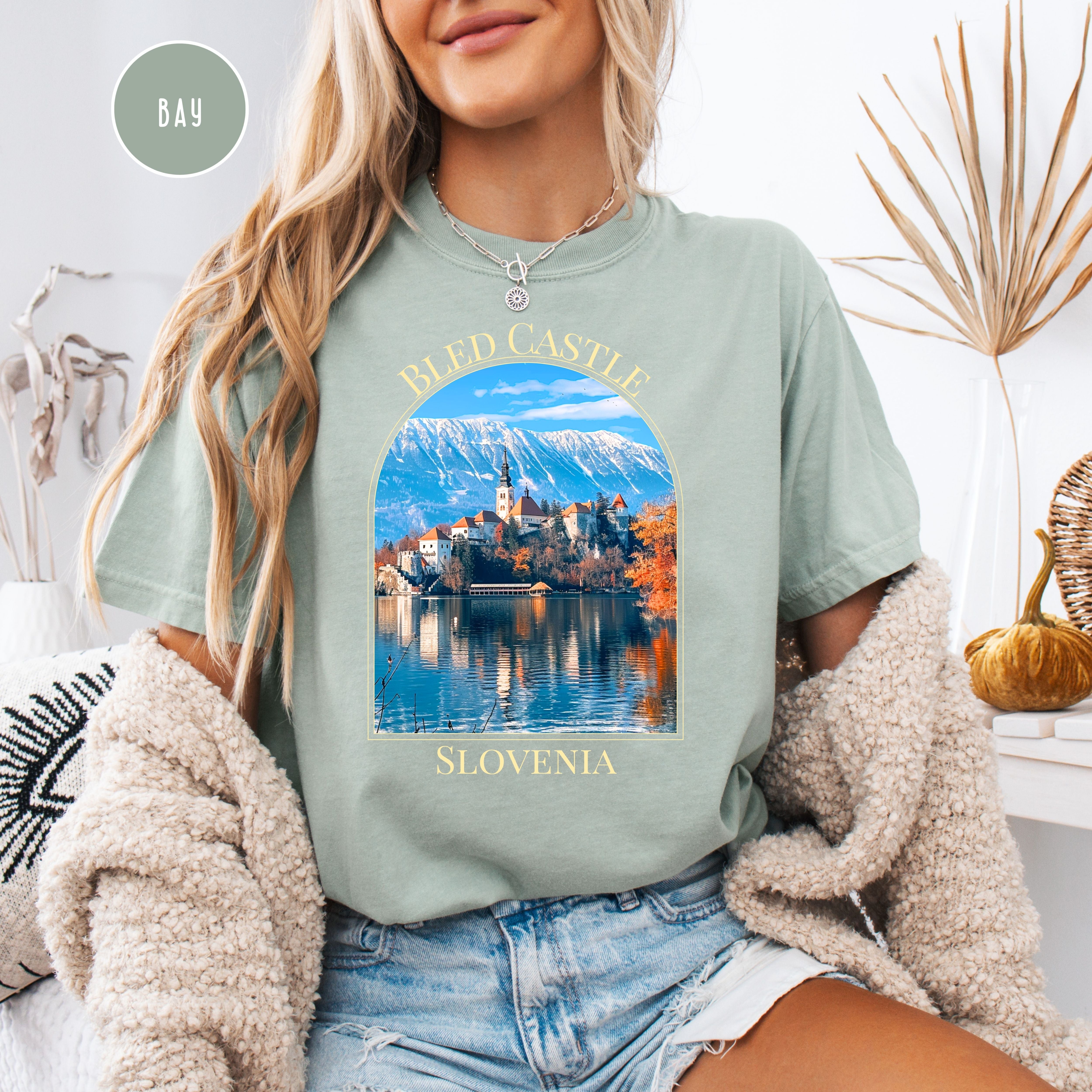 Bled Castle Slovenia Comfort Colors® Tee
