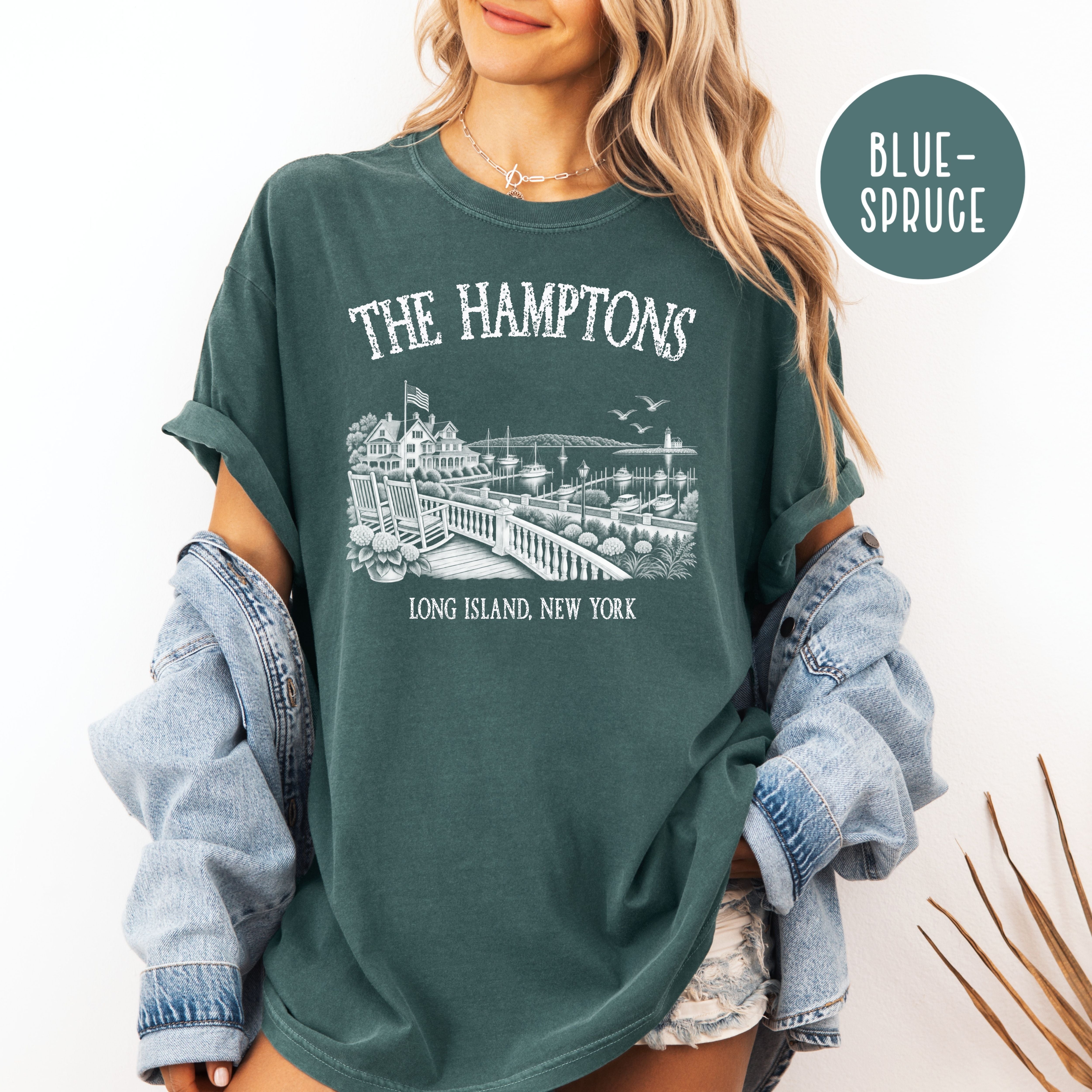 The Hamptons New York Comfort Colors T-Shirt, Hamptons Vacation Gift, Hamptons Gift Shirt, Hamptons Summer, New York Gift, Hamptons Shirt