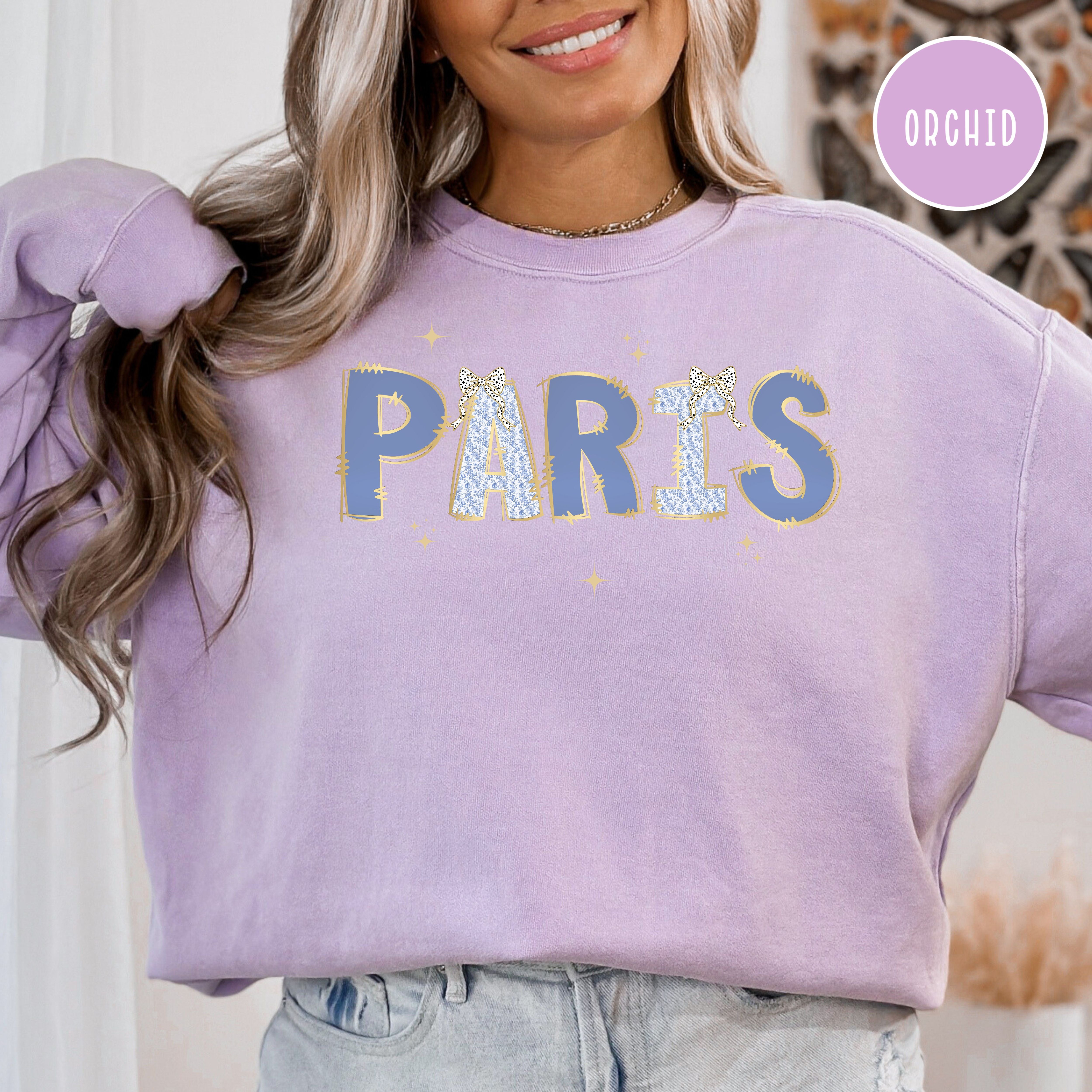 Paris Coquettish Comfort Colors® Sweatshirt