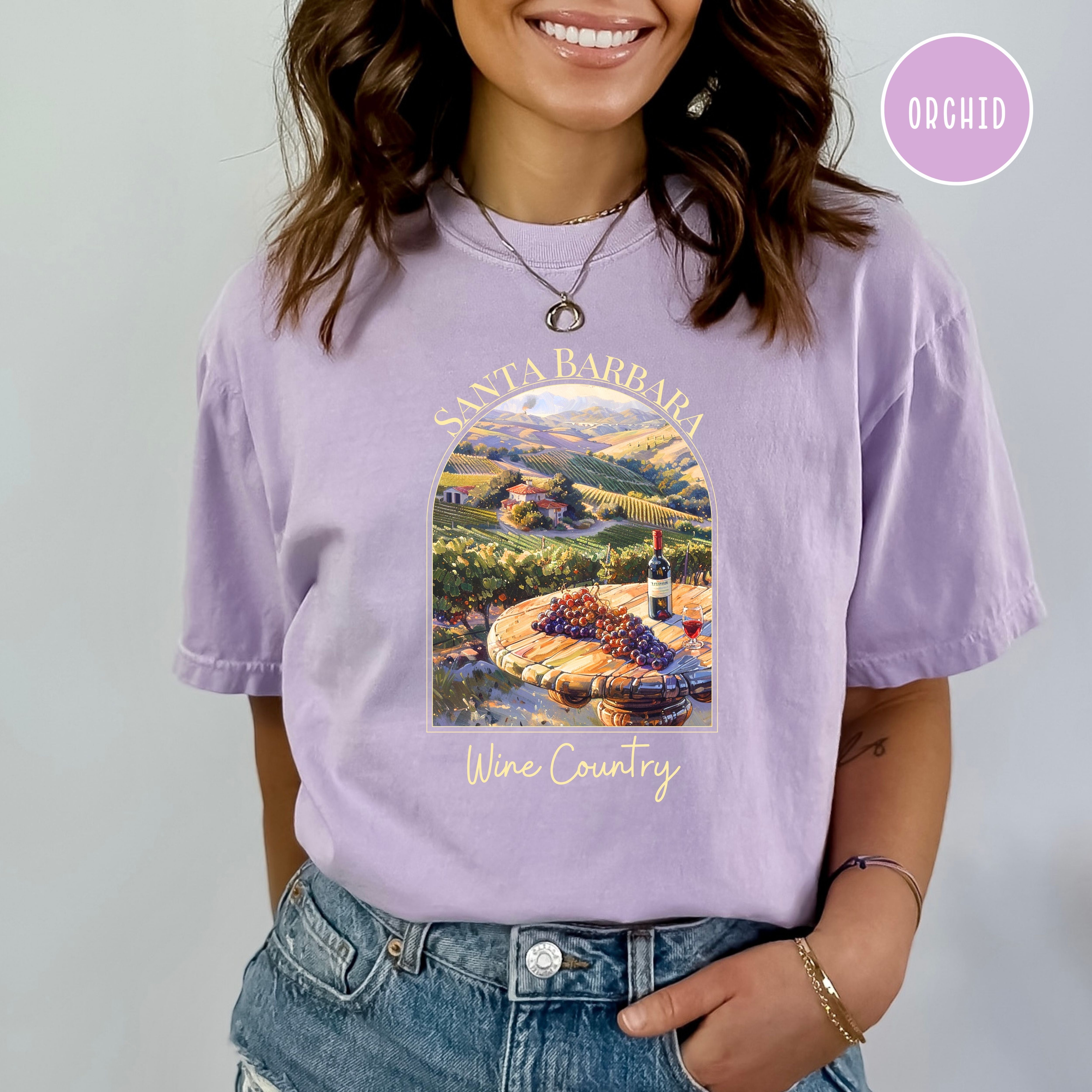 Santa Barbara Wine Country Comfort Colors® Tee