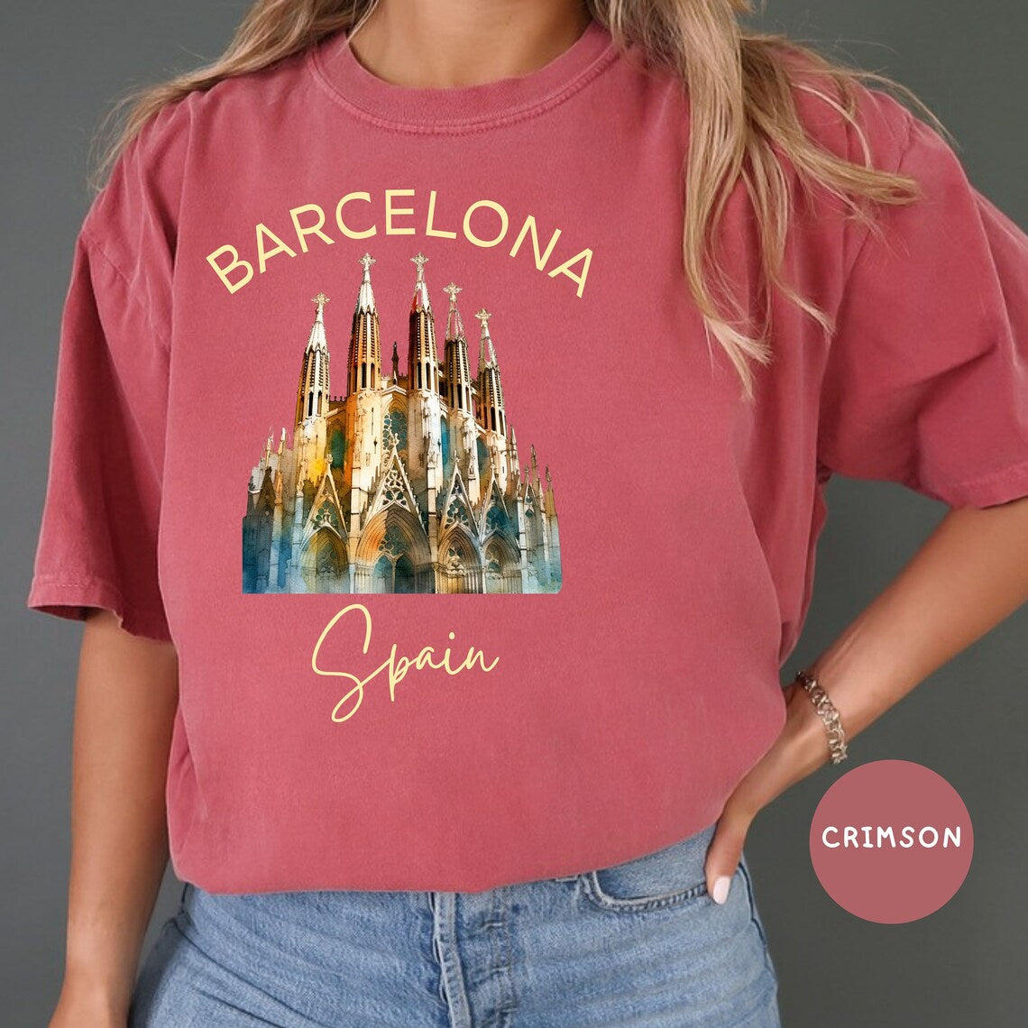 Barcelona Spain Comfort Colors® Tee