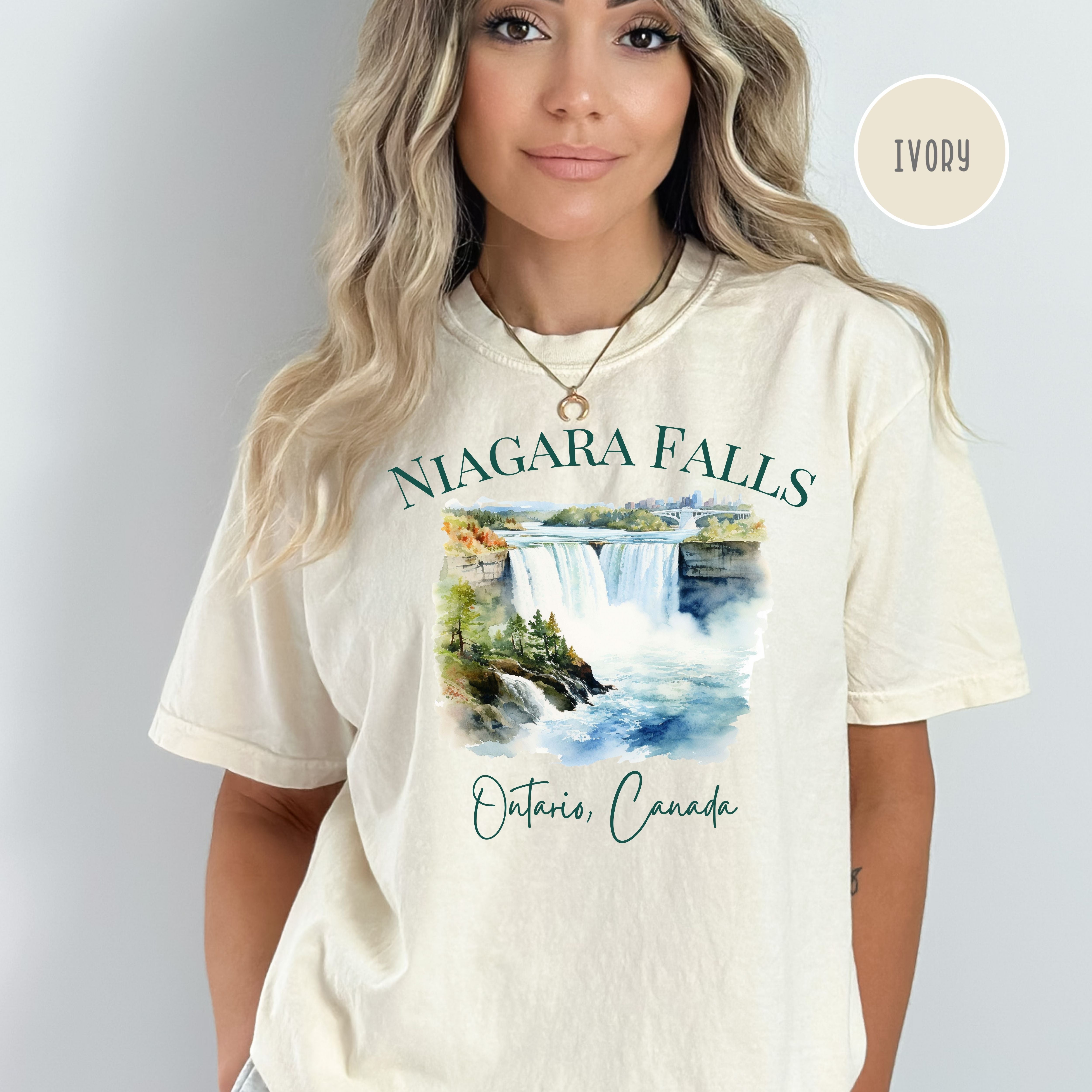 Niagara Falls Ontario Canada Comfort Colors Unisex Tee Shirt