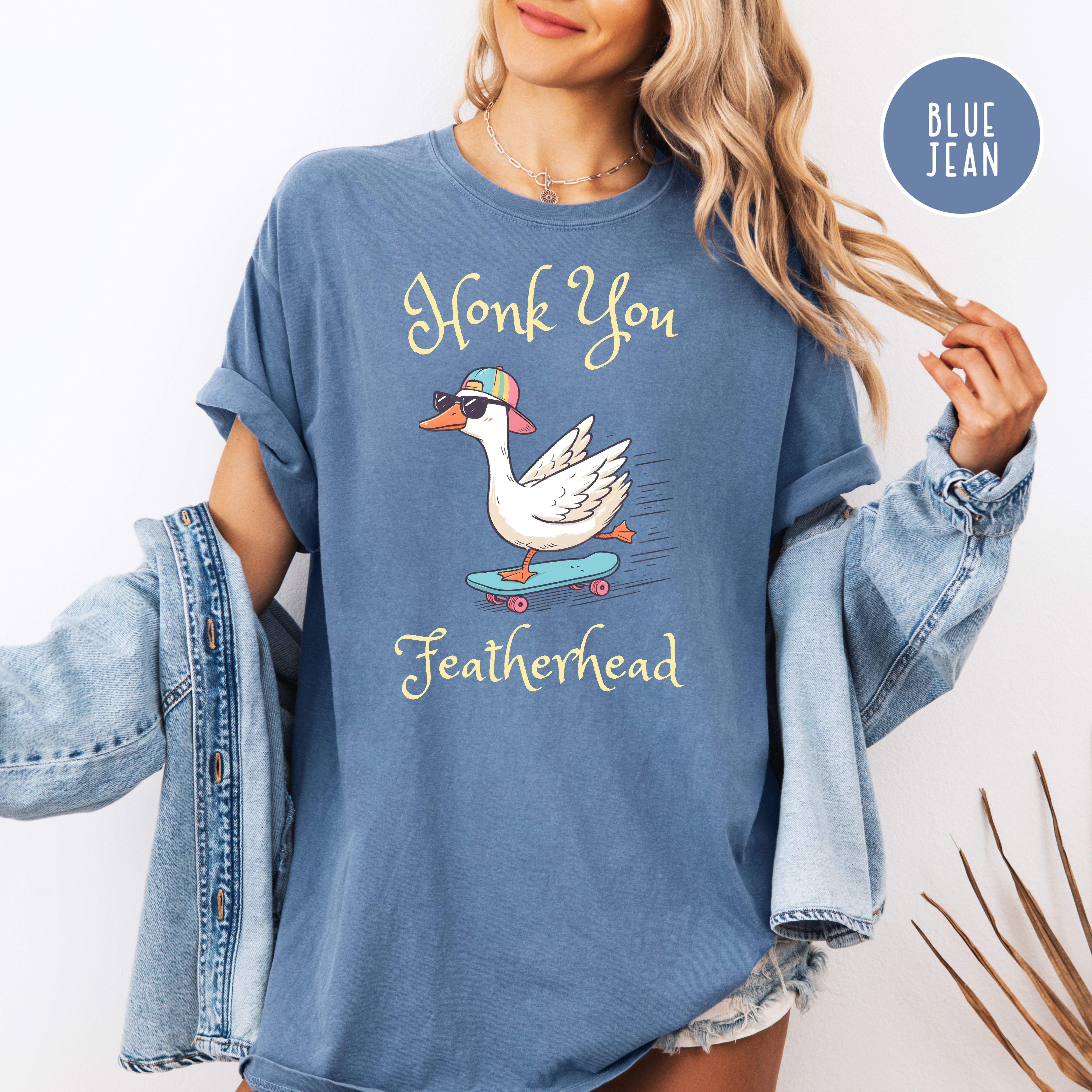 Silly Goose Honk You Comfort Colors Gift Tee