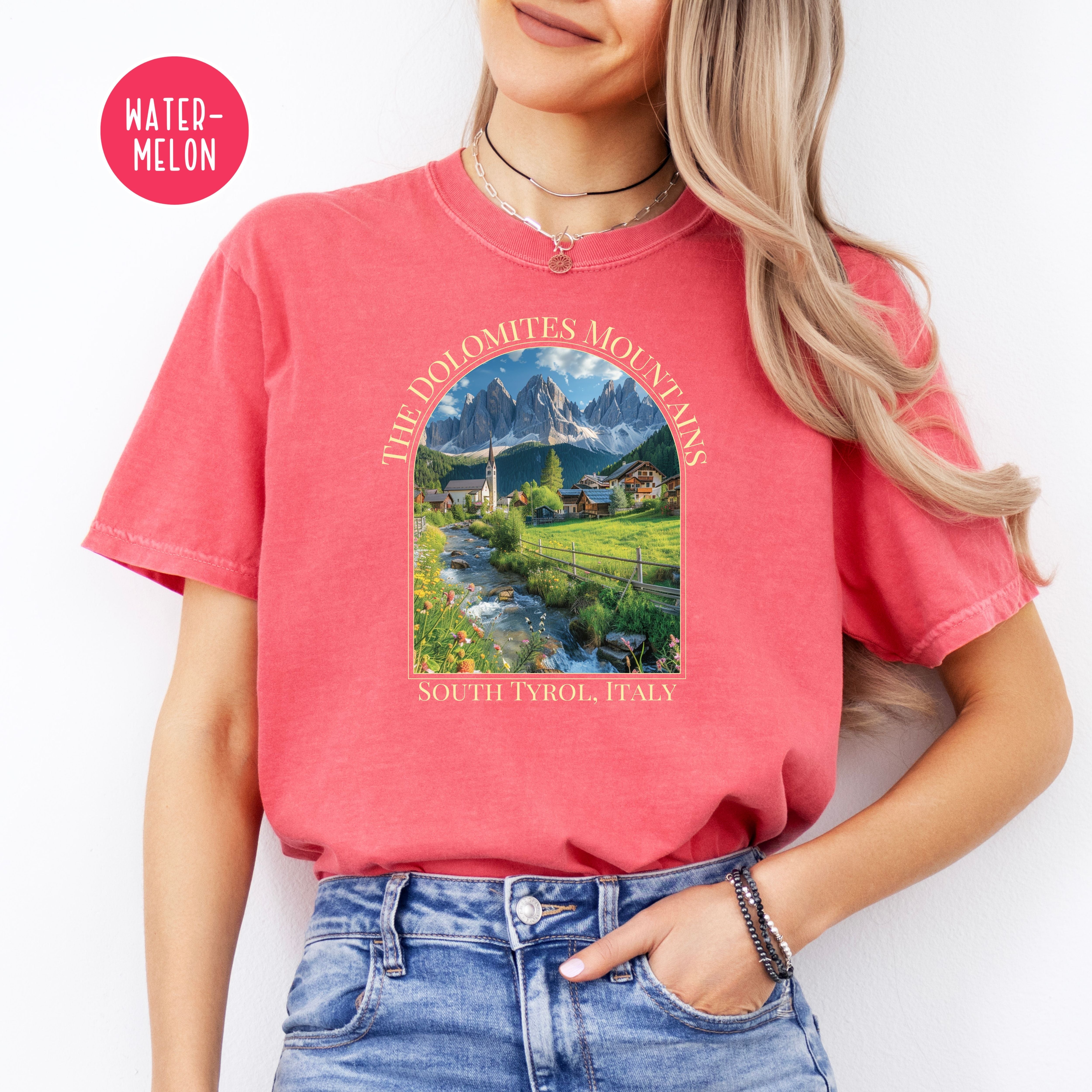 South Tyrol Italy Dolomites Mountains Comfort Colors® Tee