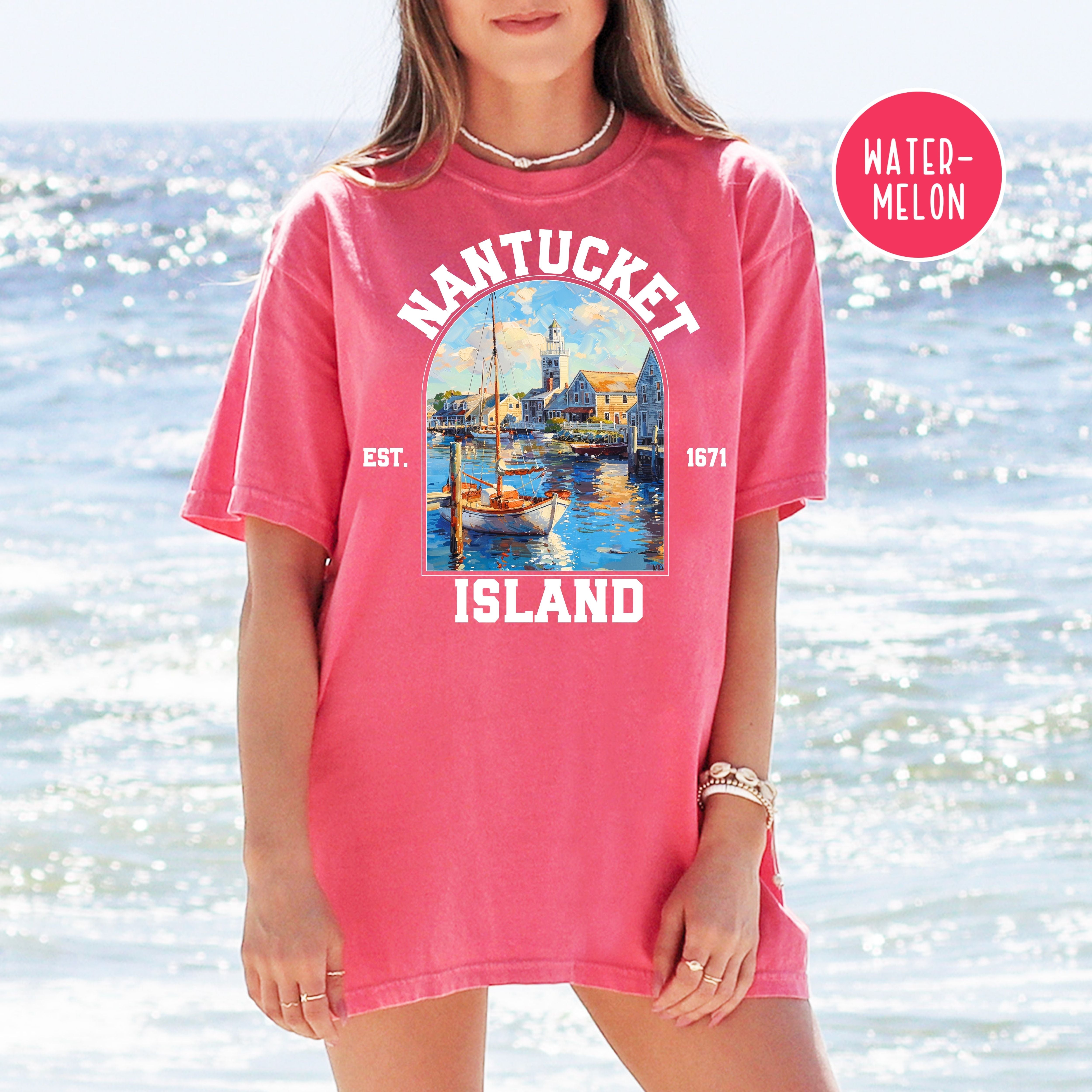 Nantucket Island Comfort Colors® Tee