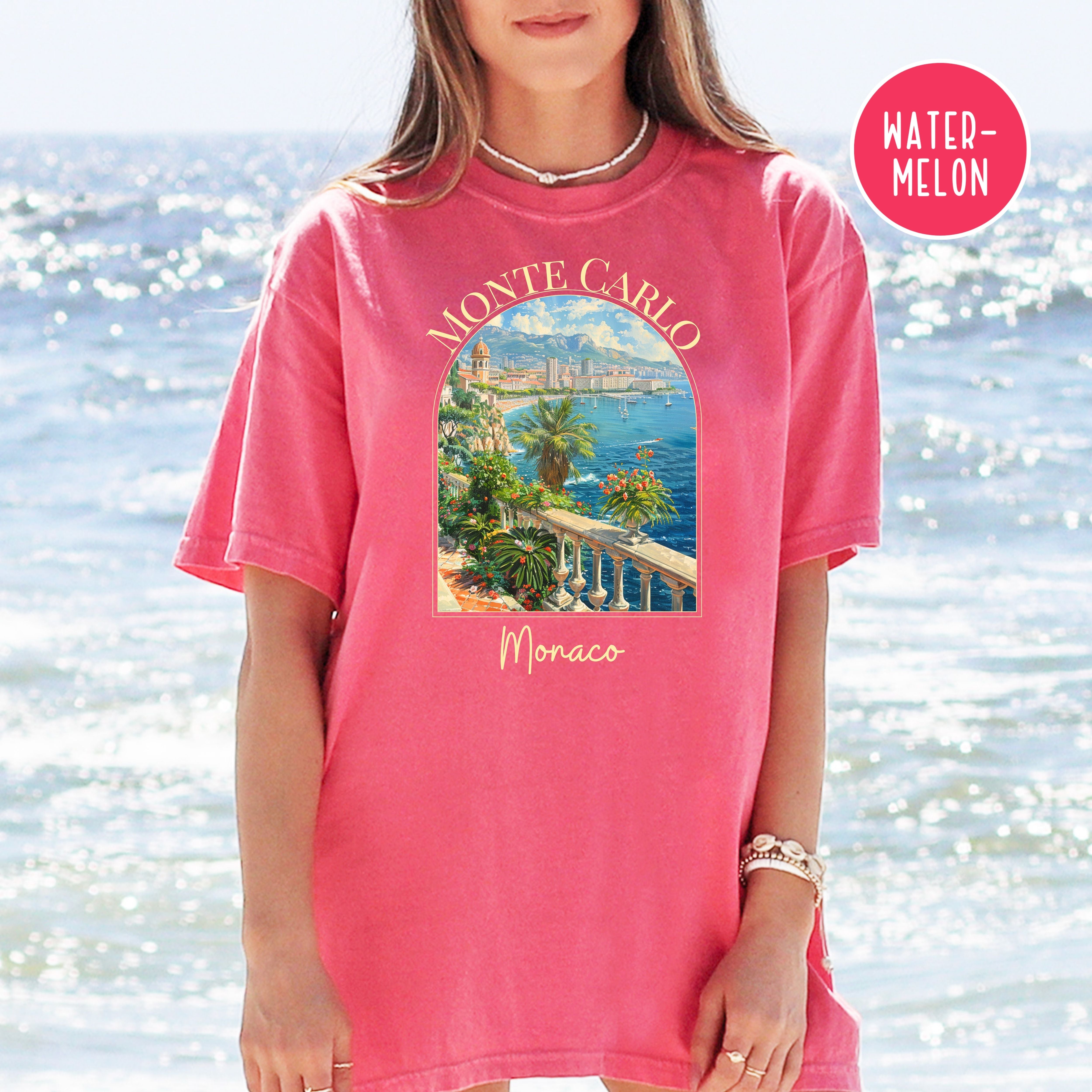 Monte Carlo Monaco Comfort Colors® Tee