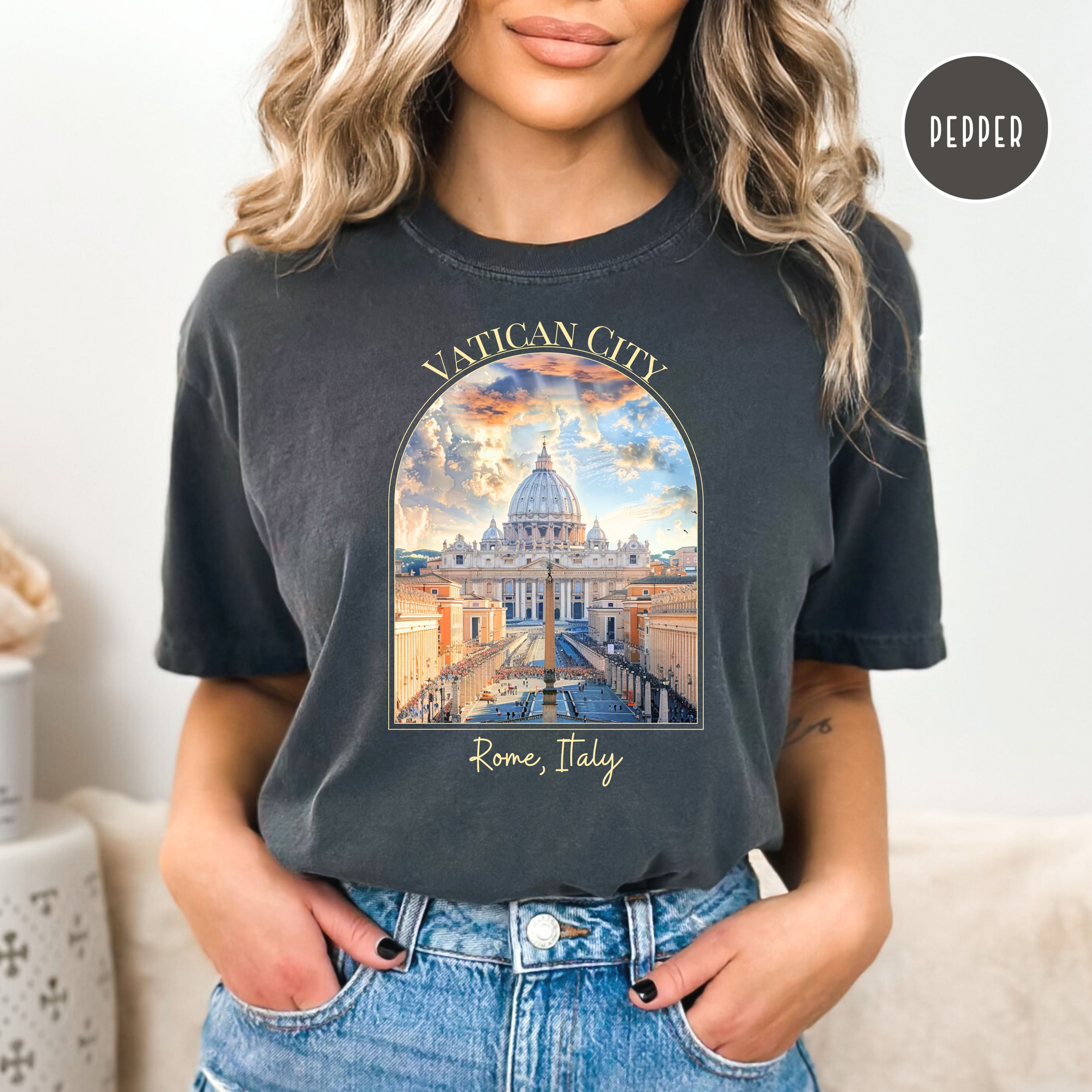 Vatican City Rome Italy Comfort Colors® Tee