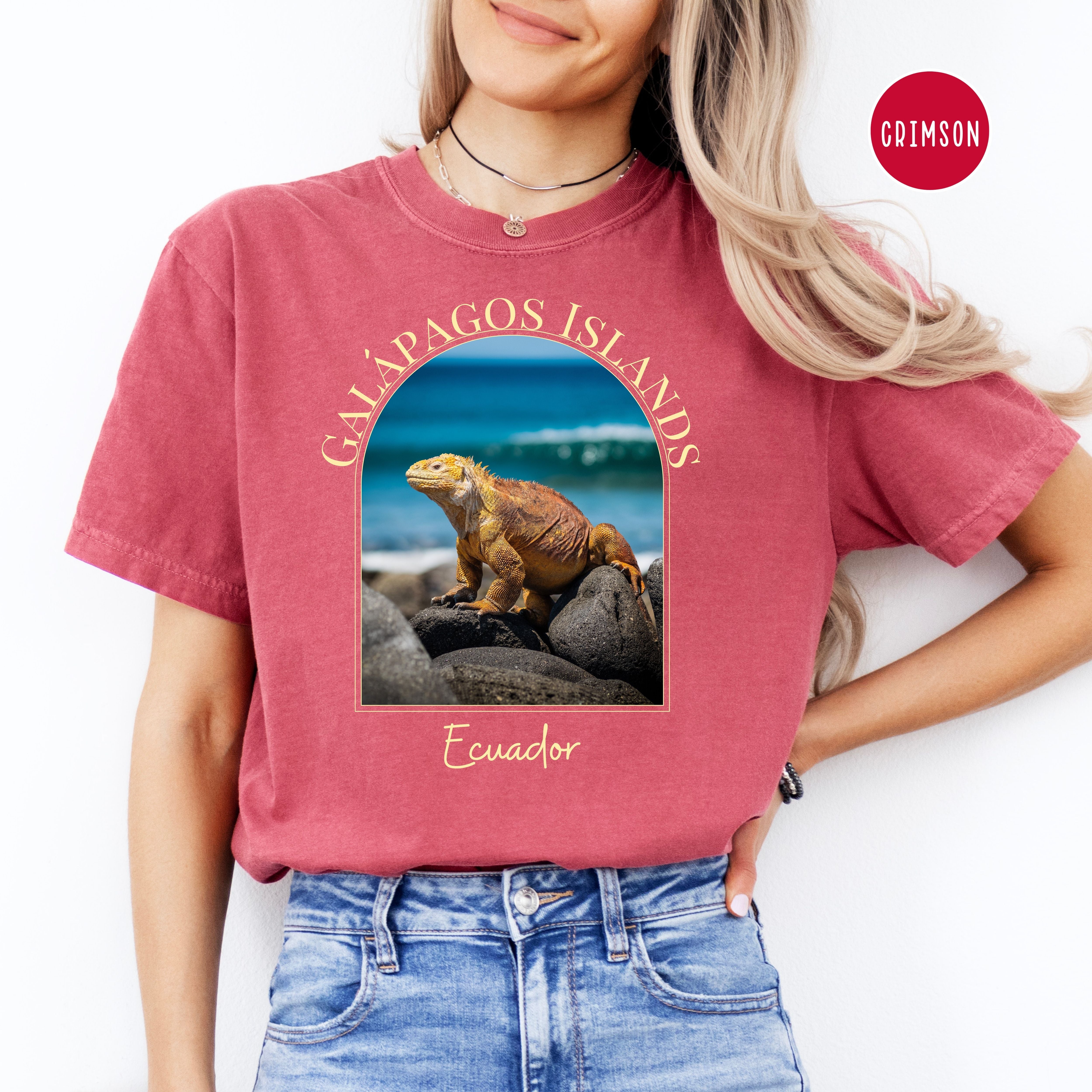 Galapagos Islands Iguana Comfort Colors® Tee