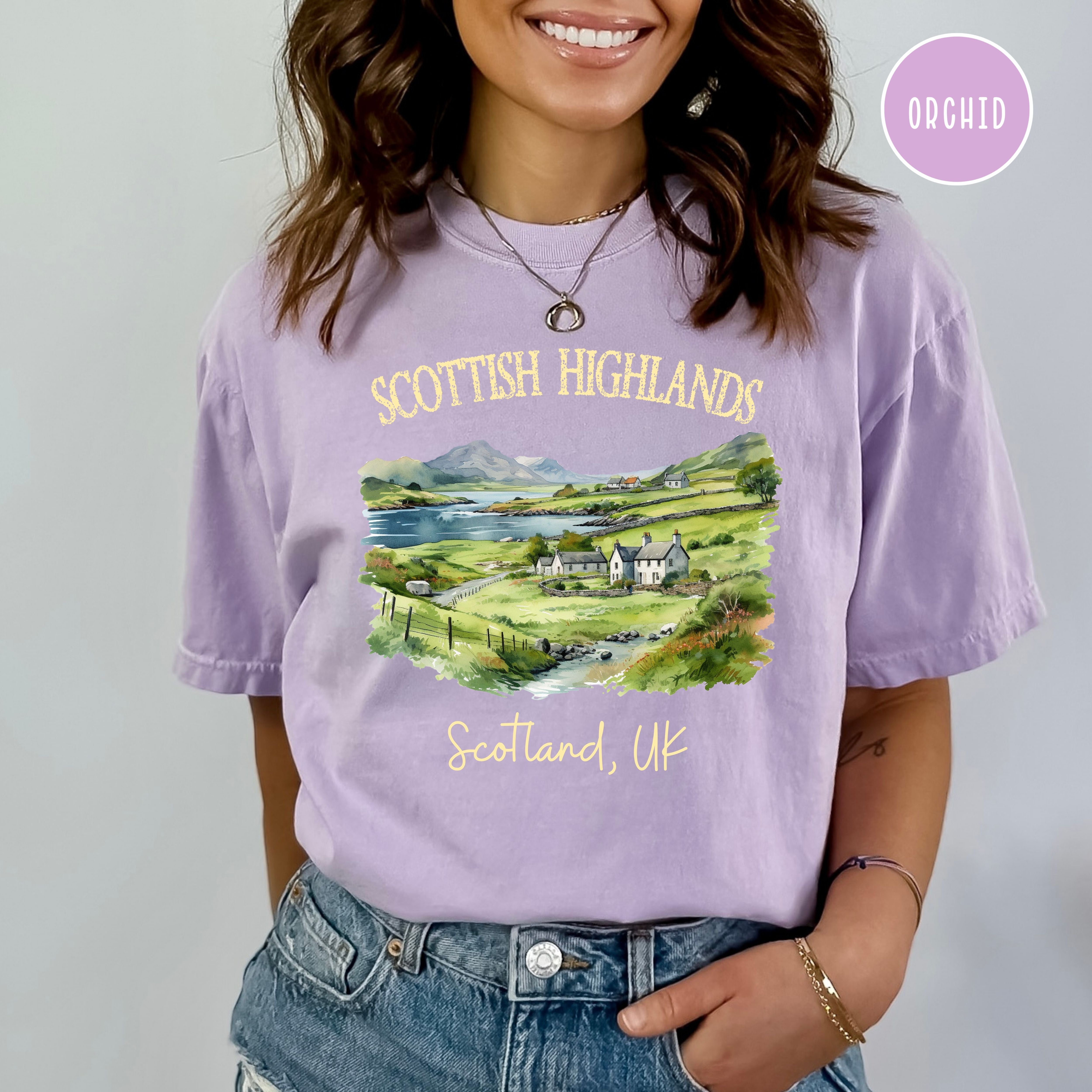 Scottish Highlands Comfort Colors® Tee