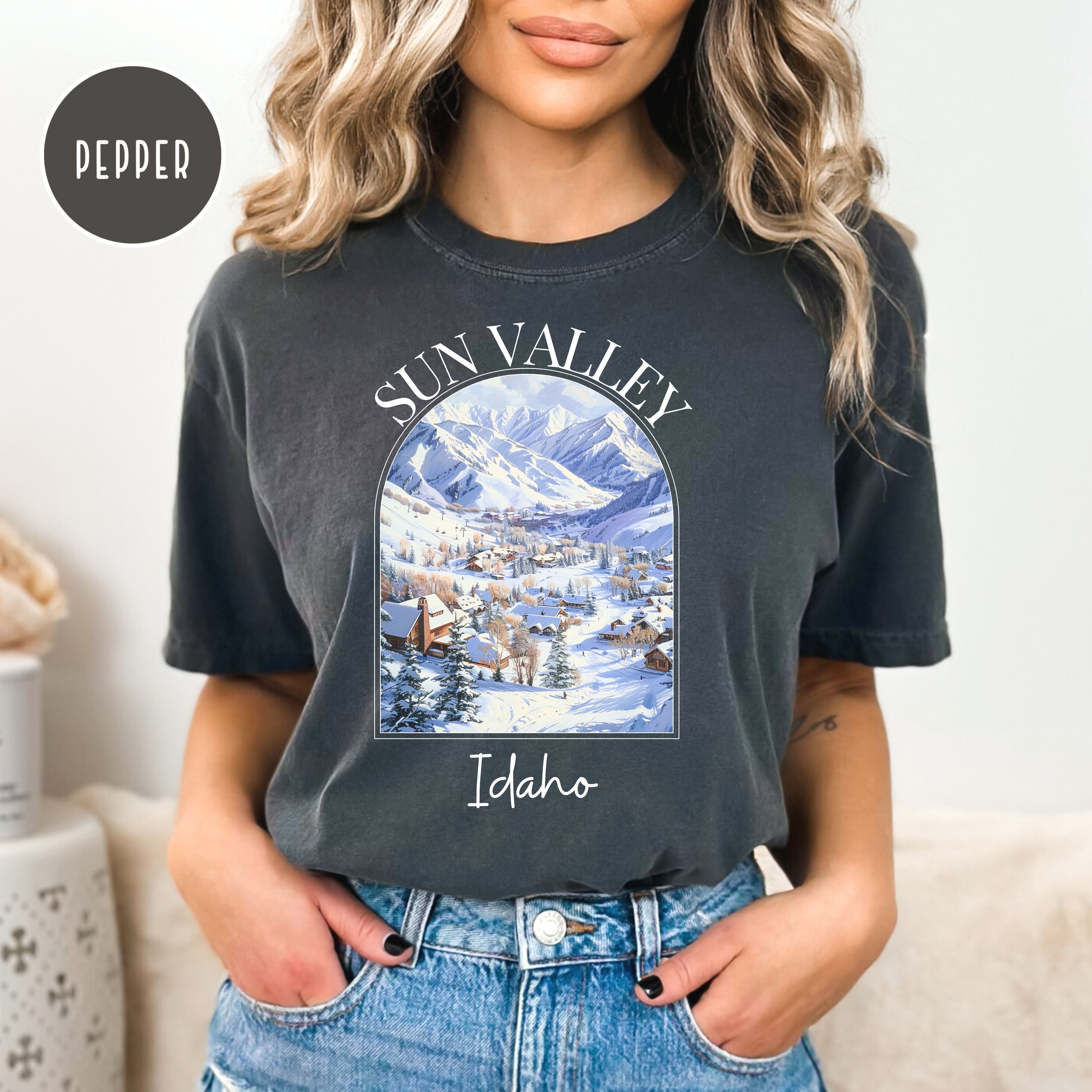 Sun Valley Idaho Comfort Colors® Tee