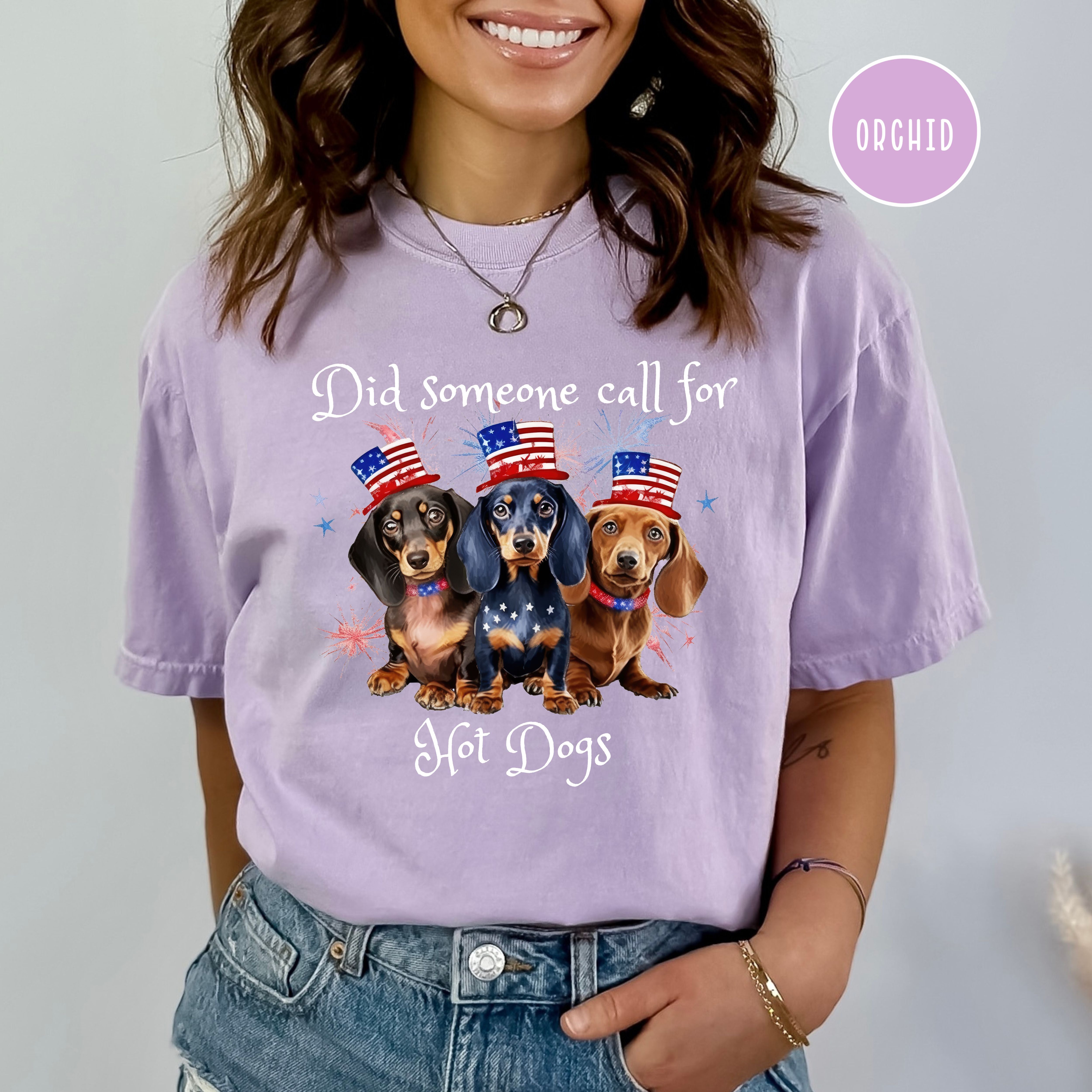 Funny Wiener Dog BBQ Picnic Comfort Colors® Tee