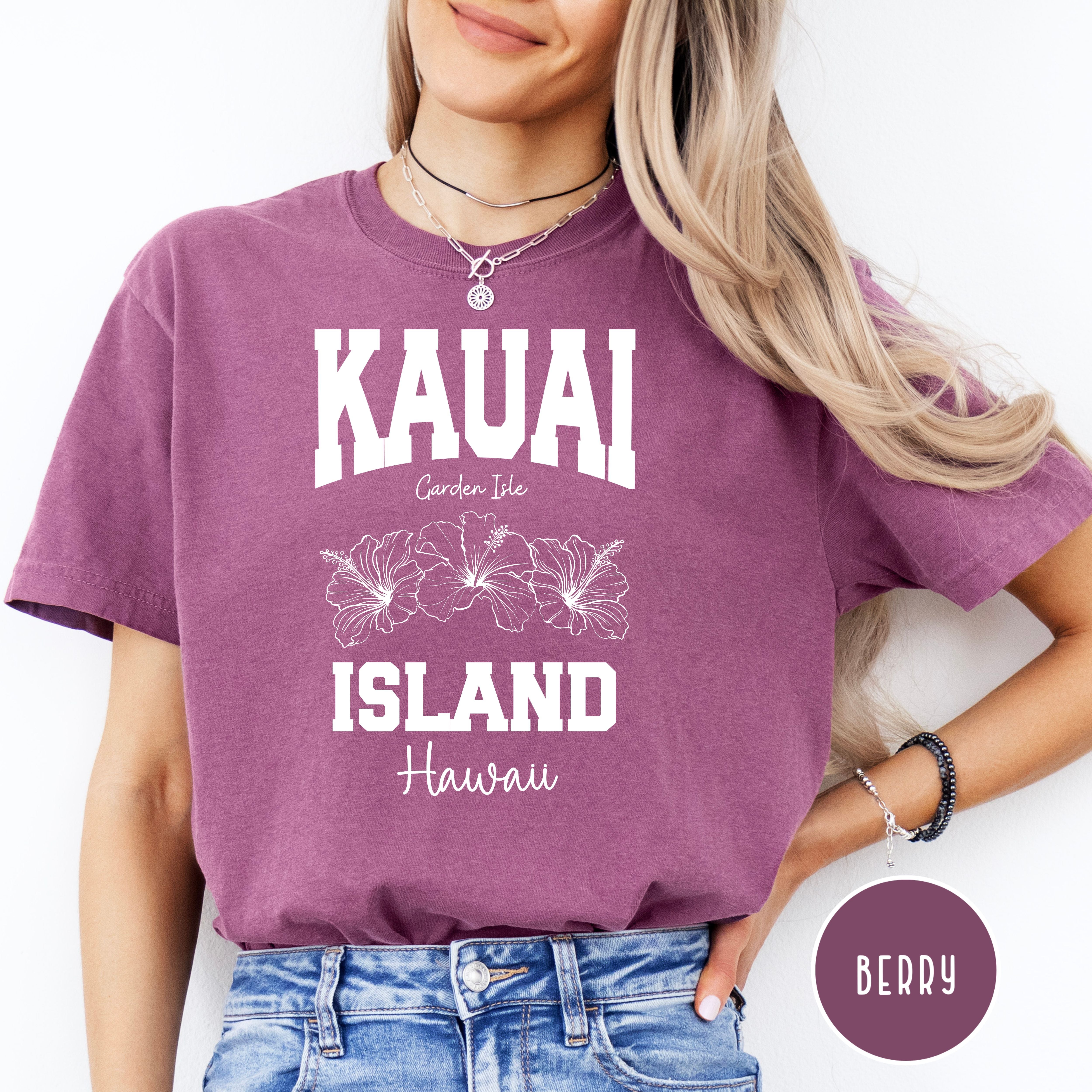 Kauai Island Hawaii Comfort Colors® Tee
