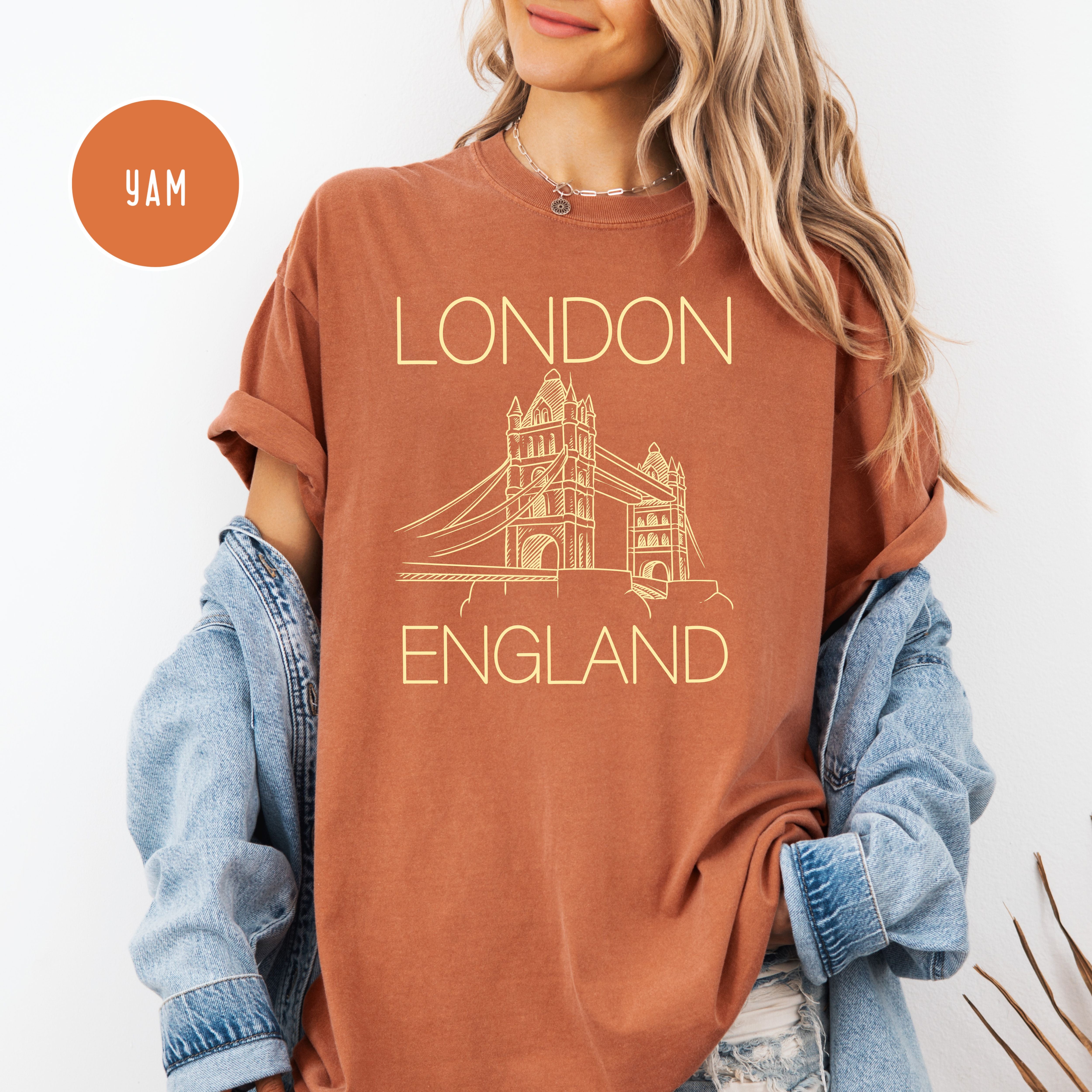 London England Comfort Colors Tee