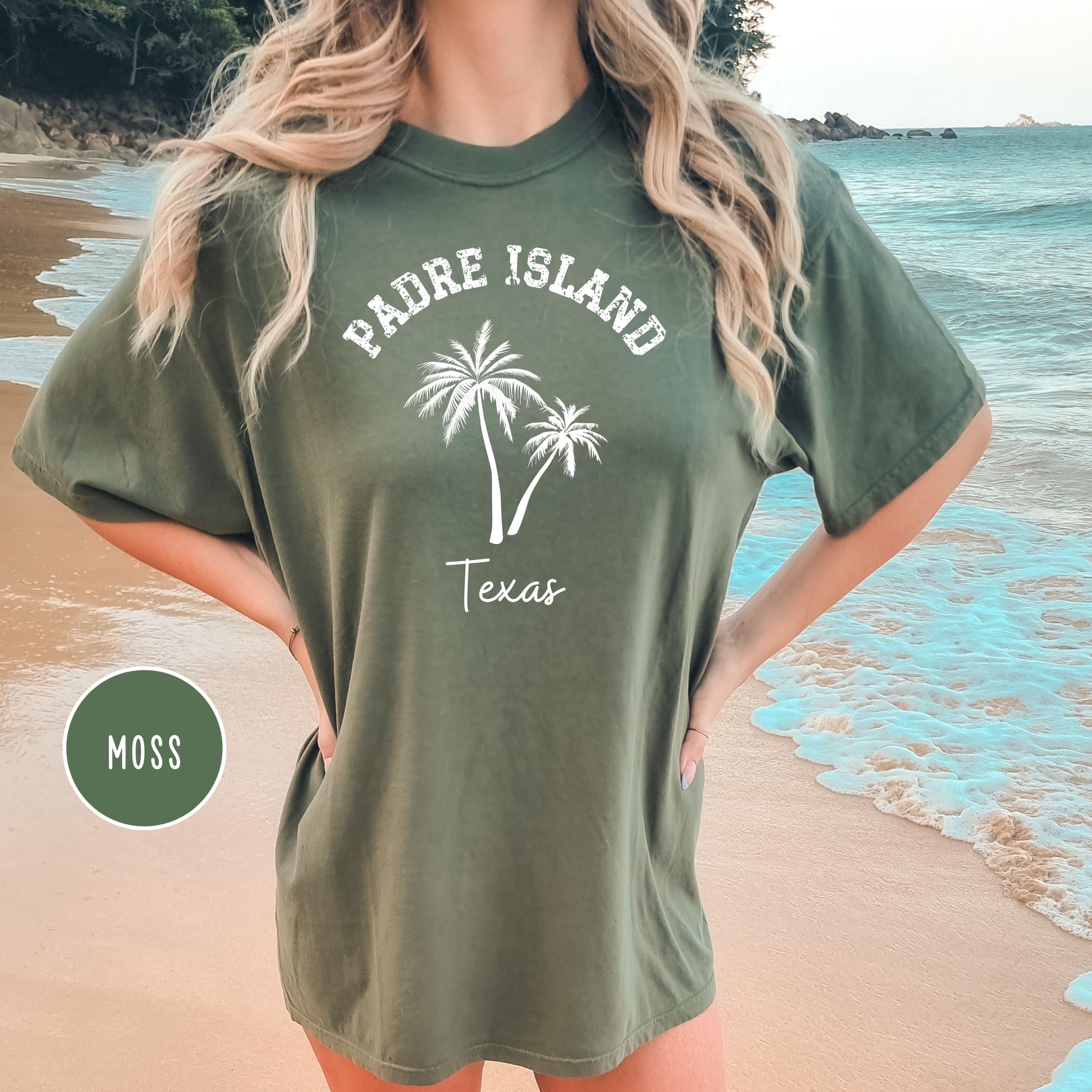 Padre Island Texas Comfort Colors® Tee