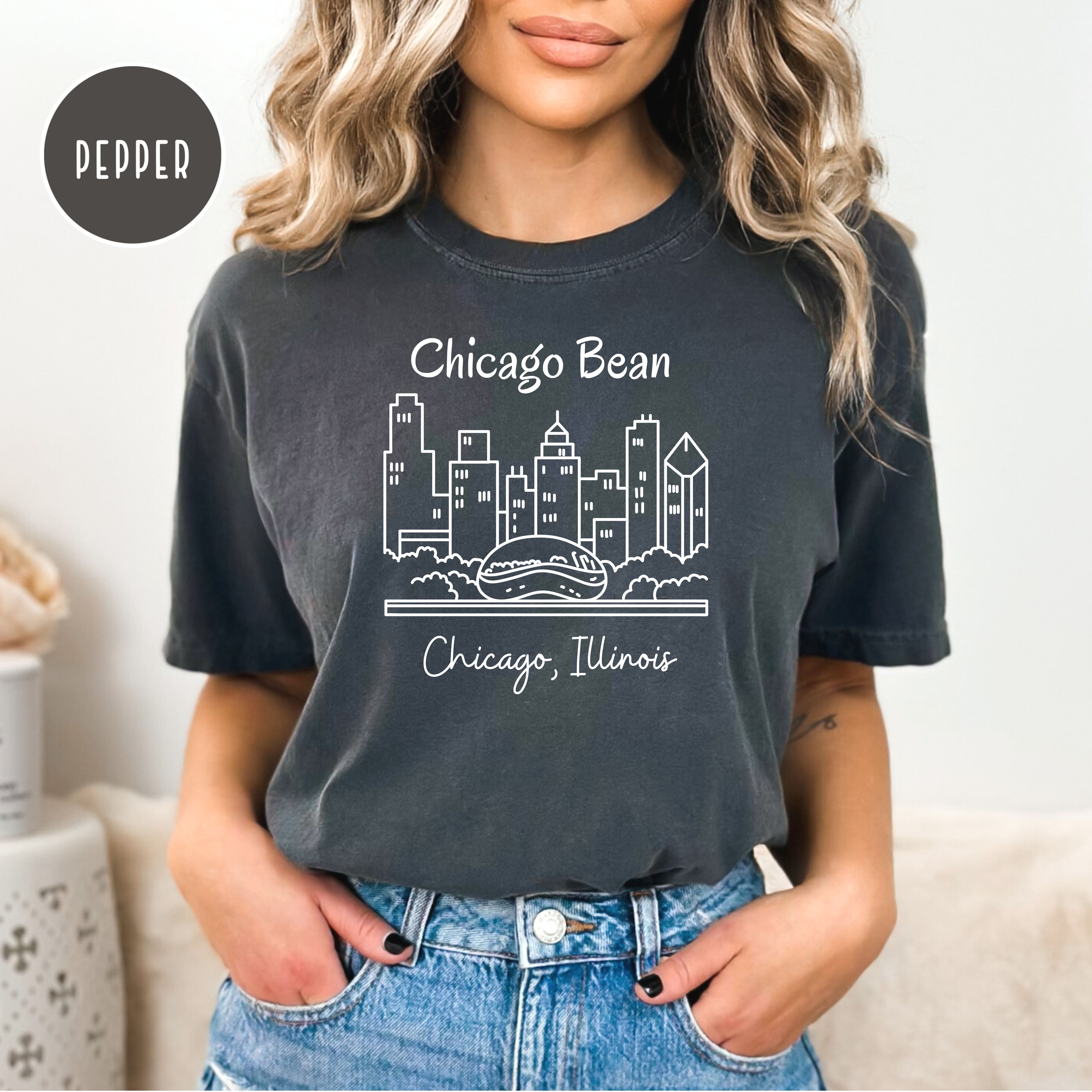 The Chicago Bean Comfort Colors® Tee