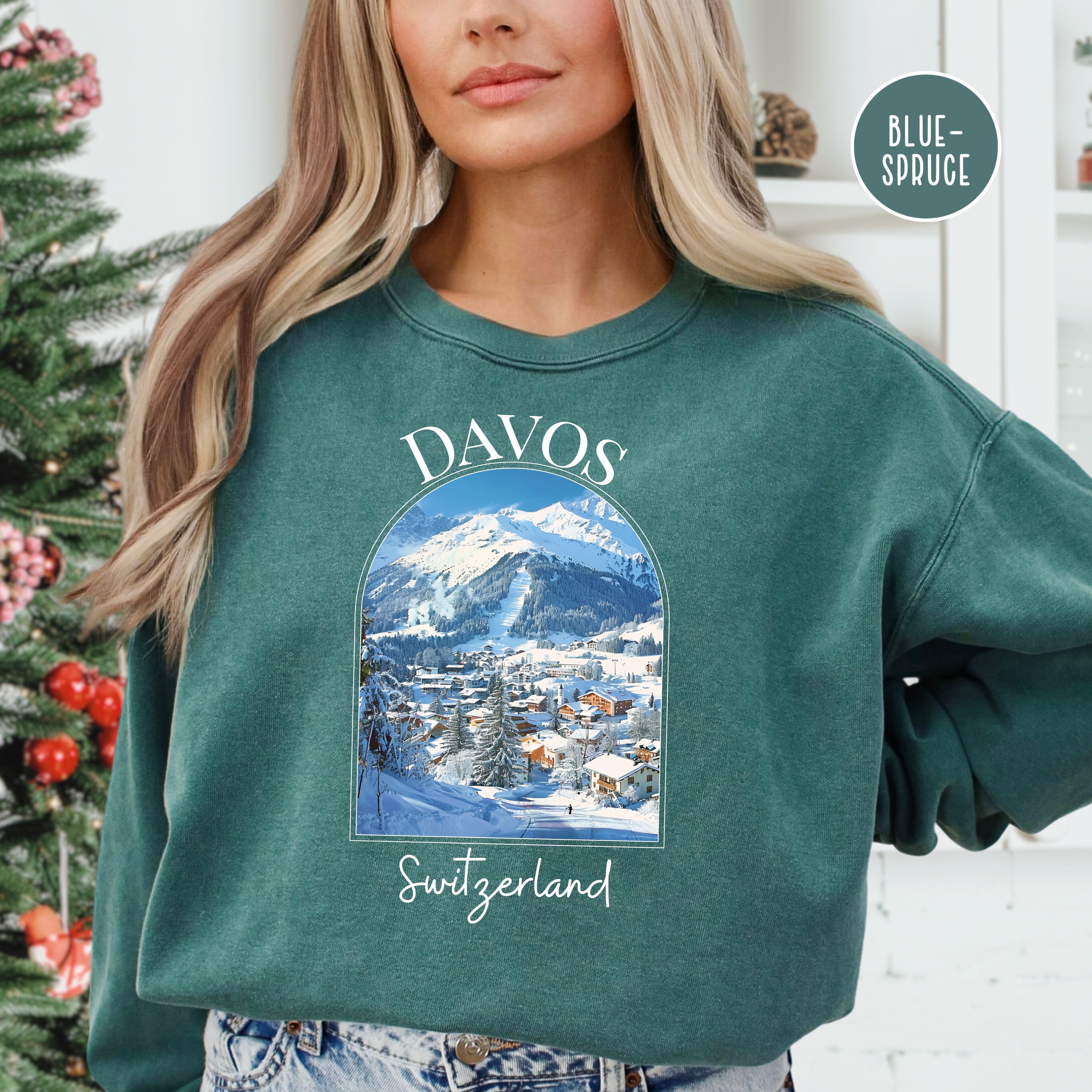 Davos Switzerland Comfort Colors® Sweatshirt