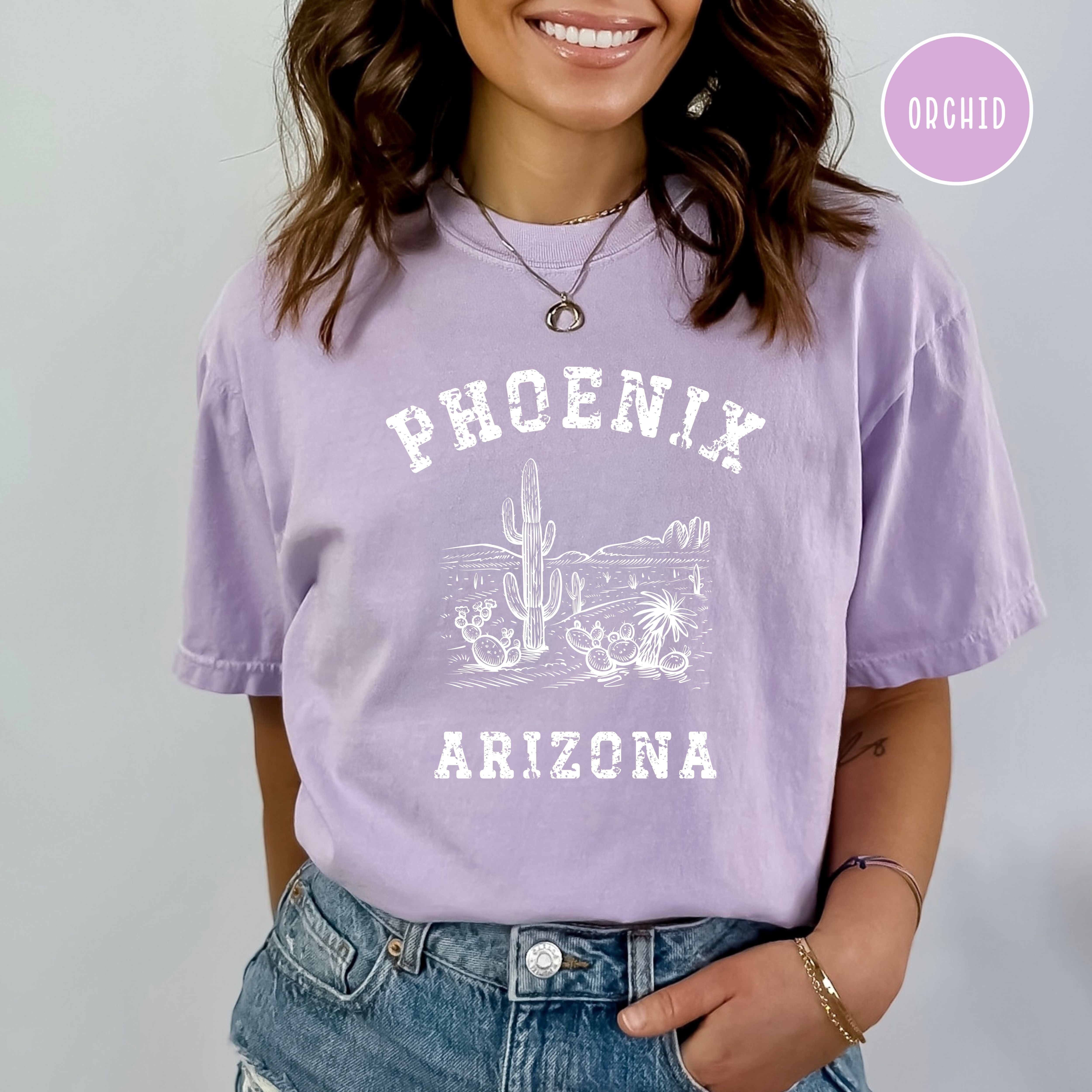 Phoenix Arizona Grunge Style Comfort Colors® Tee